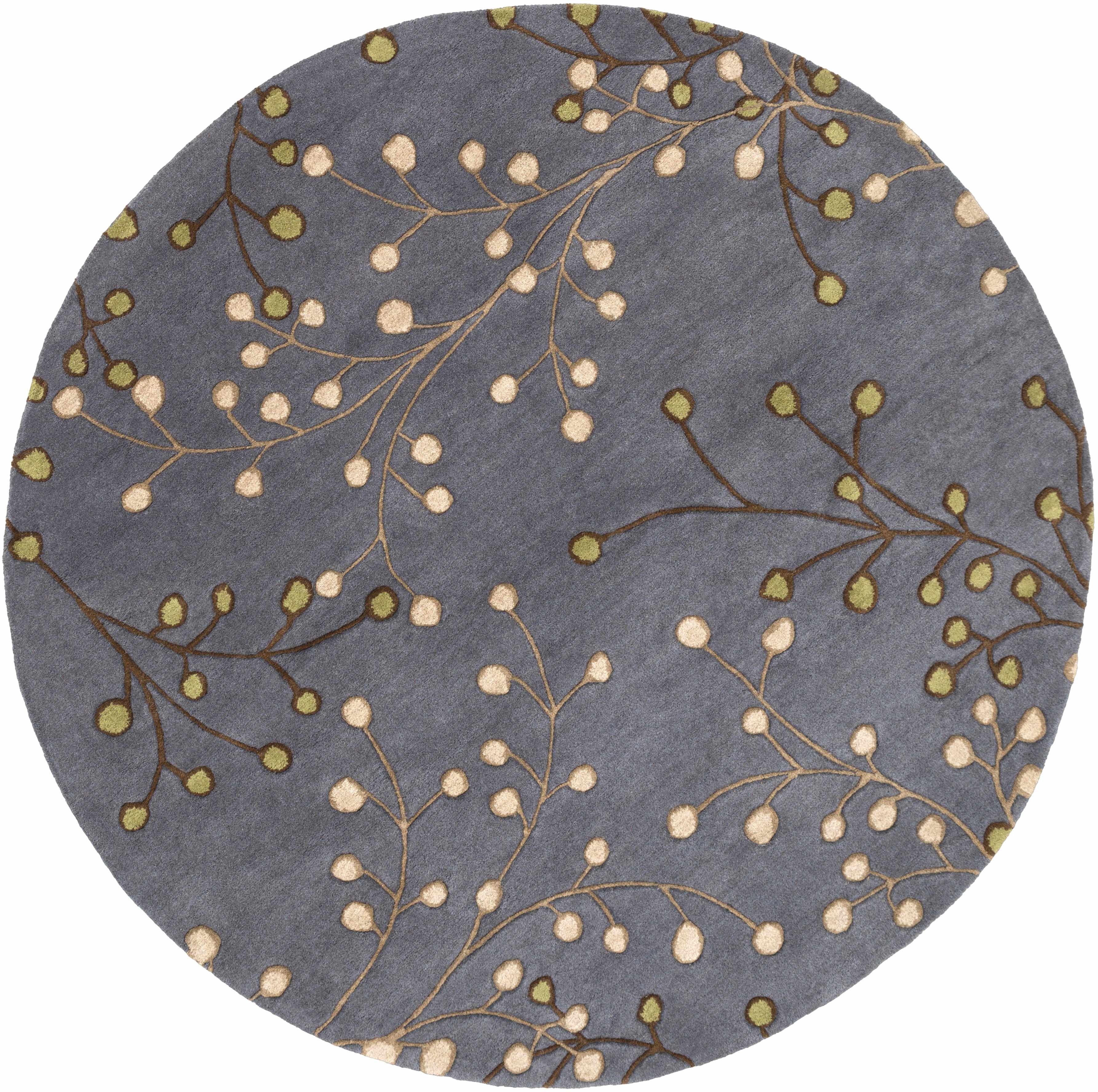 Elsu Brown Beige Wool Rug - Image 8