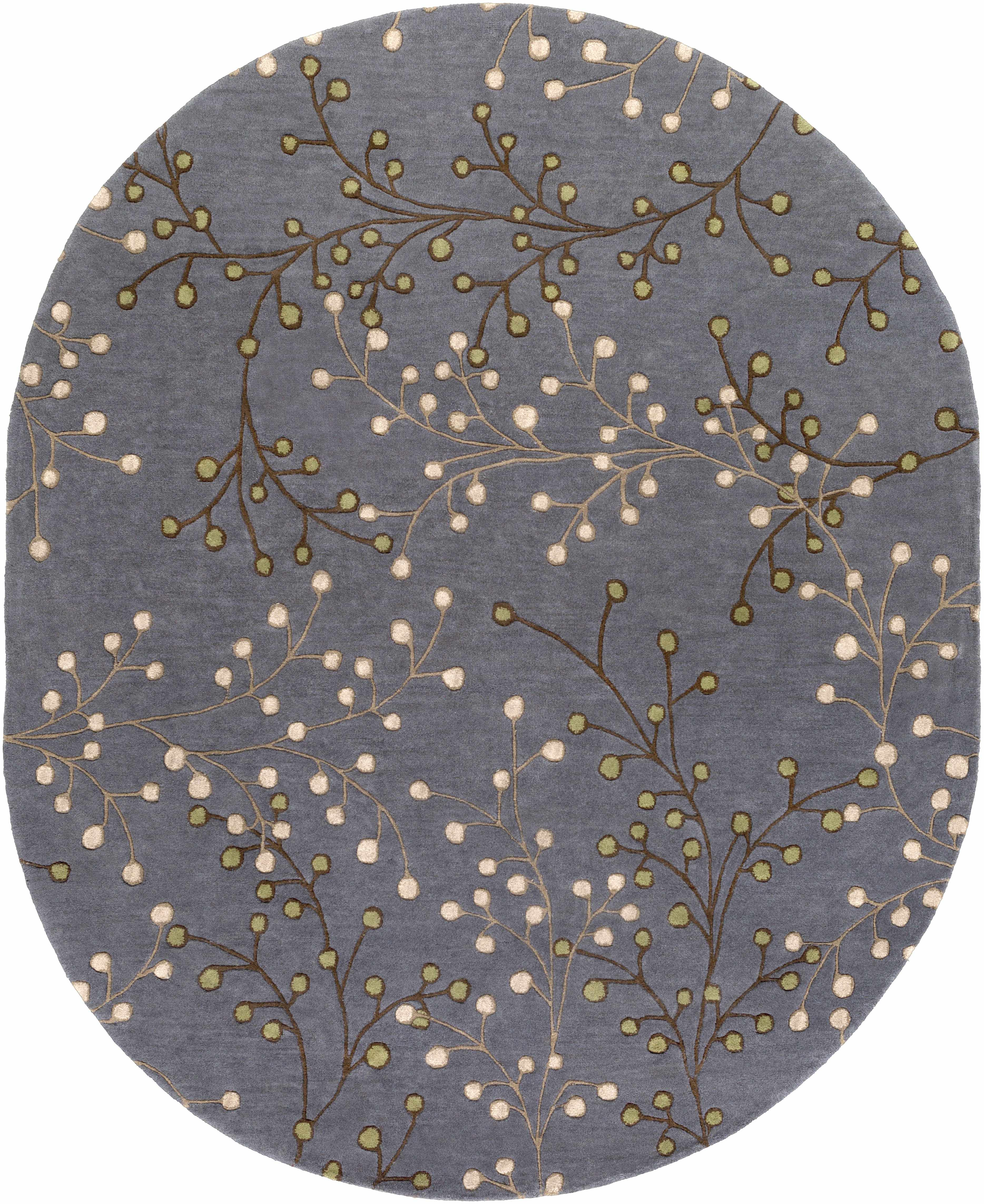 Elsu Brown Beige Wool Rug - Image 9