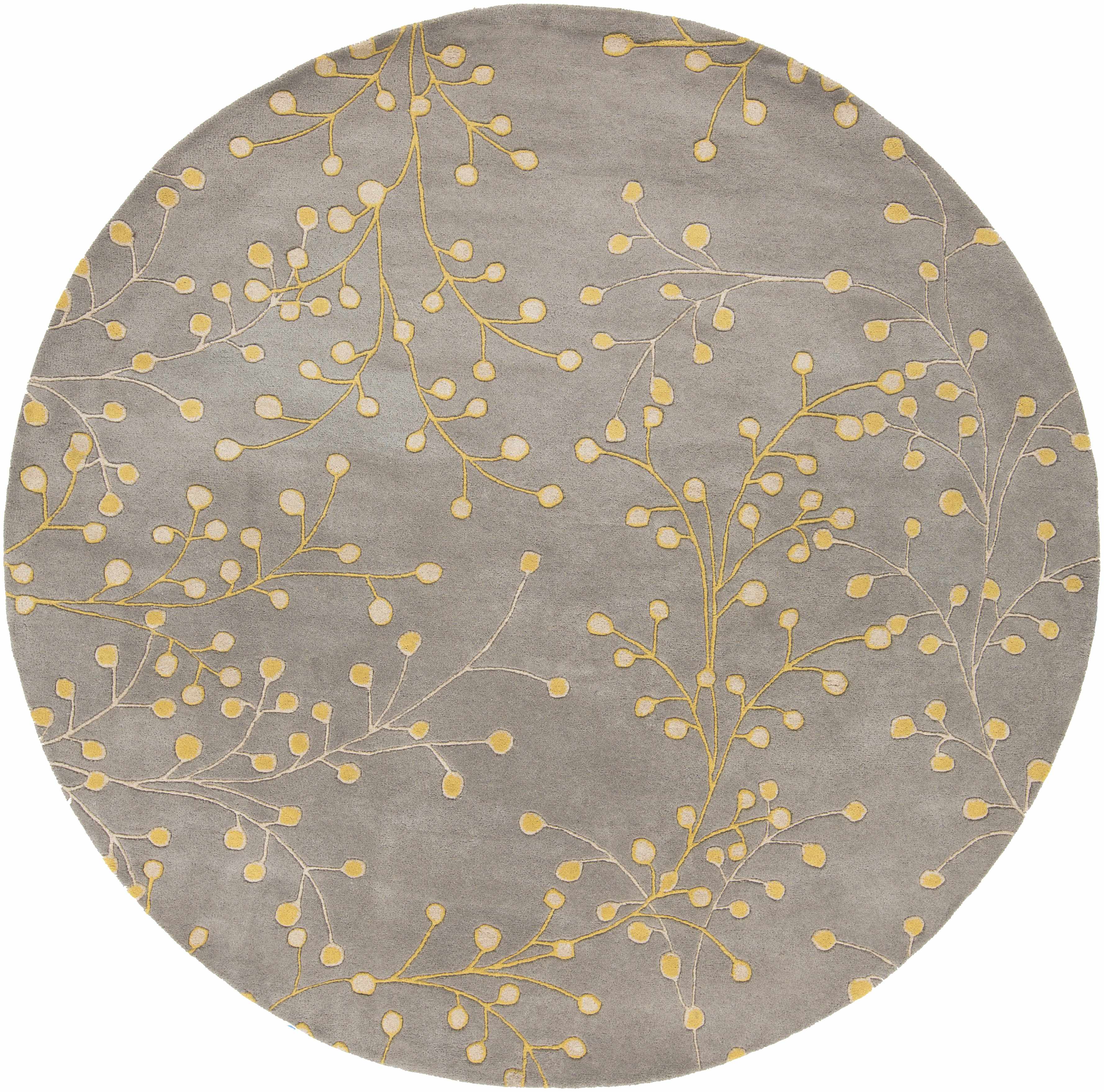 Elsu Mustard Wool Area Rug - Image 13