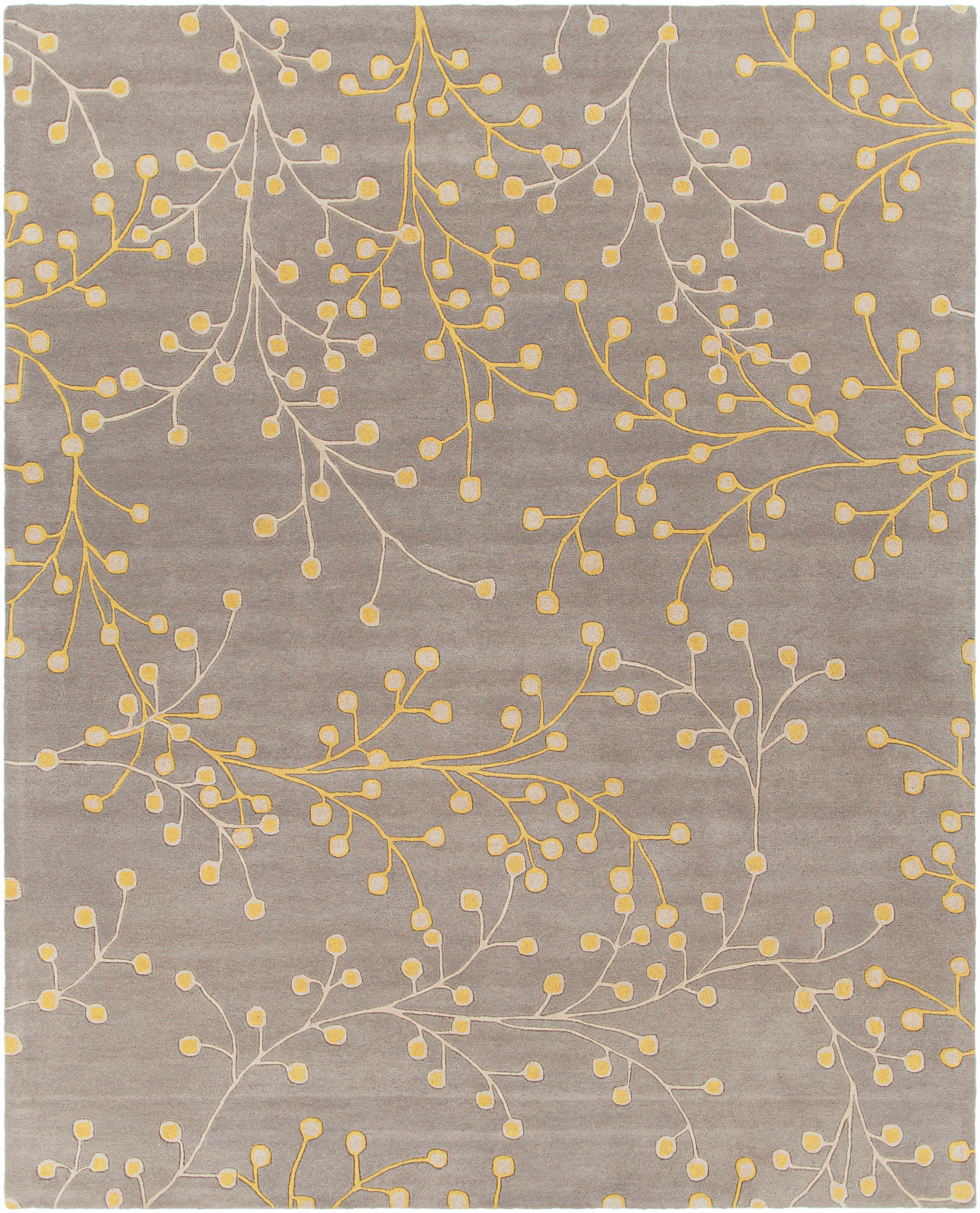 Elsu Mustard Wool Area Rug - Image 15