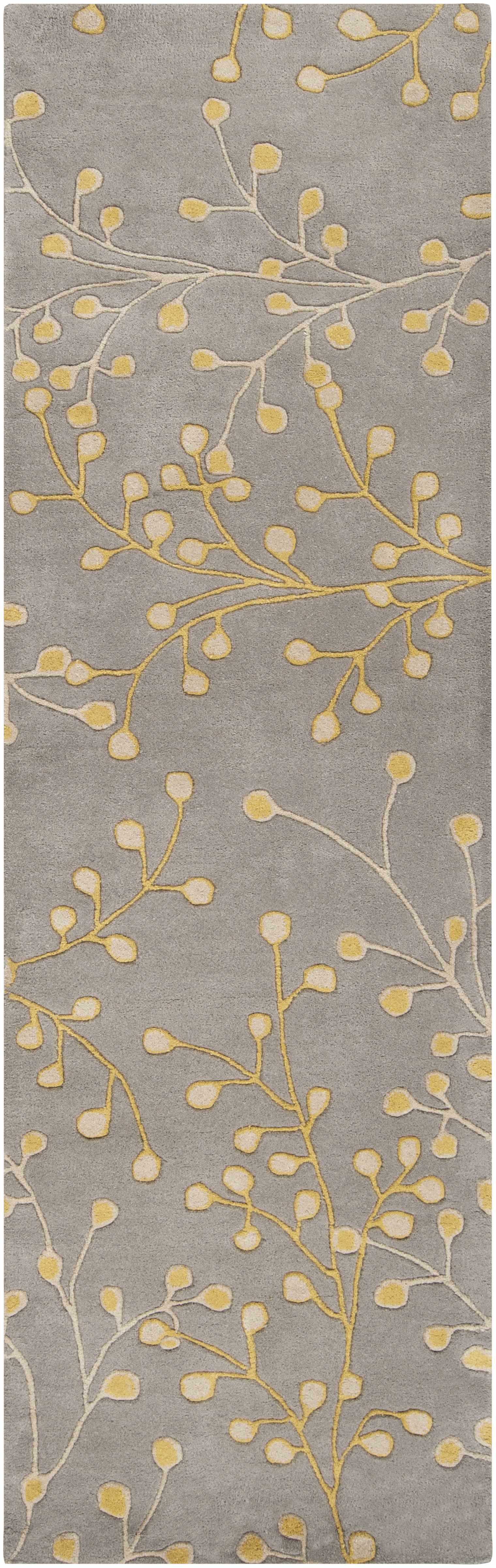 Elsu Mustard Wool Area Rug - Image 7