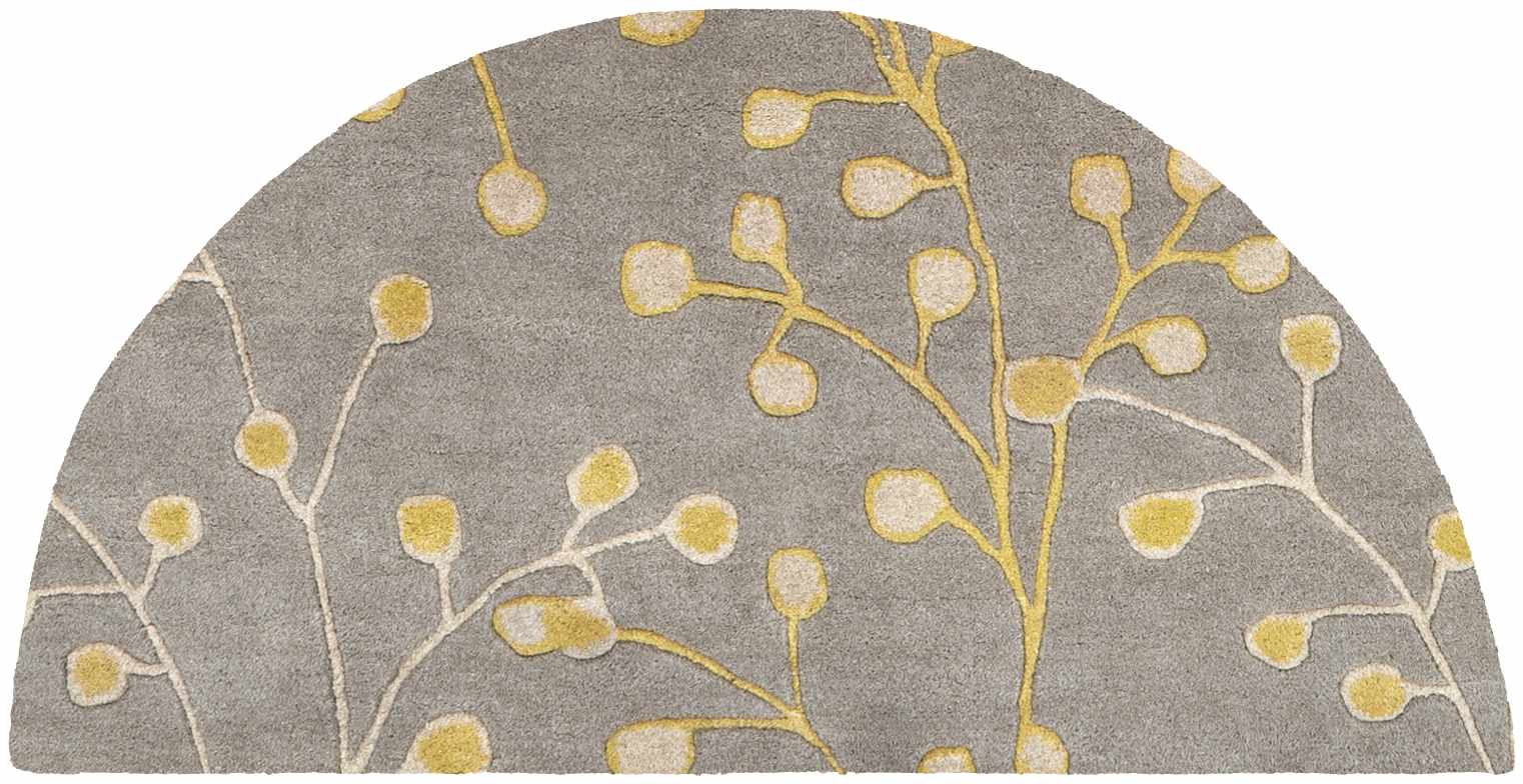 Elsu Mustard Wool Area Rug - Image 8