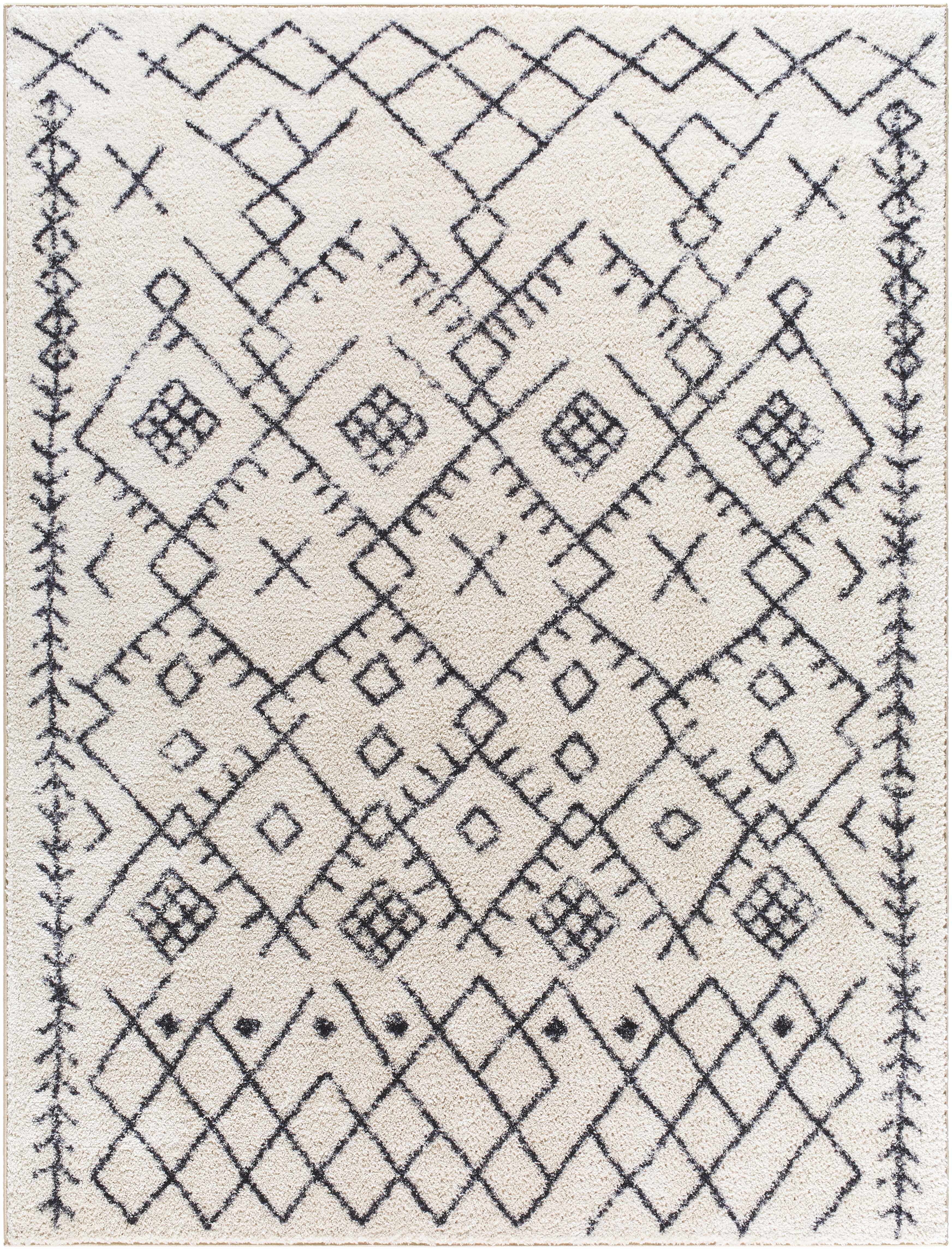 Elyes Beige Washable Area Rug - Clearance - Image 12