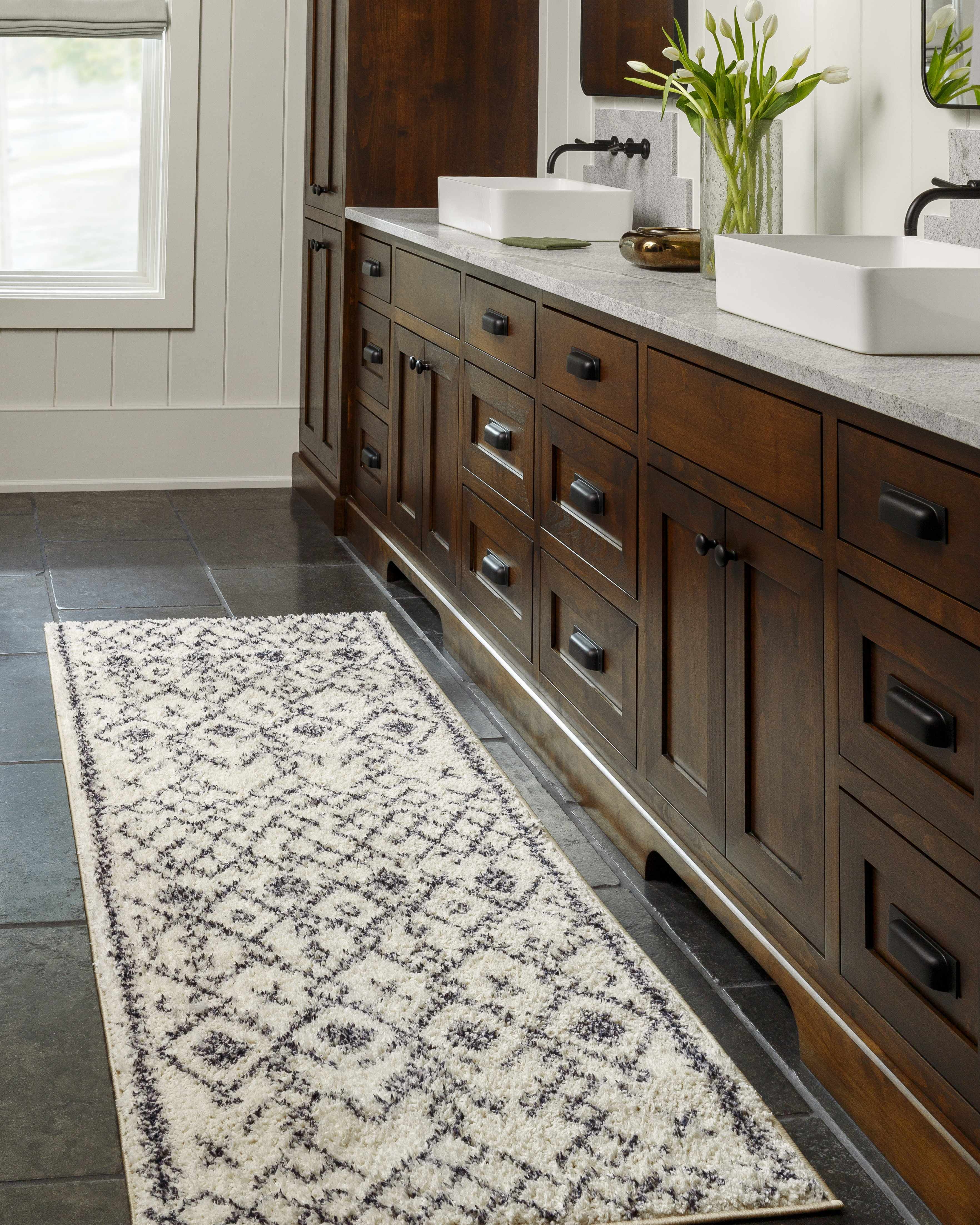 Elyes Beige Washable Area Rug - Clearance - Image 13