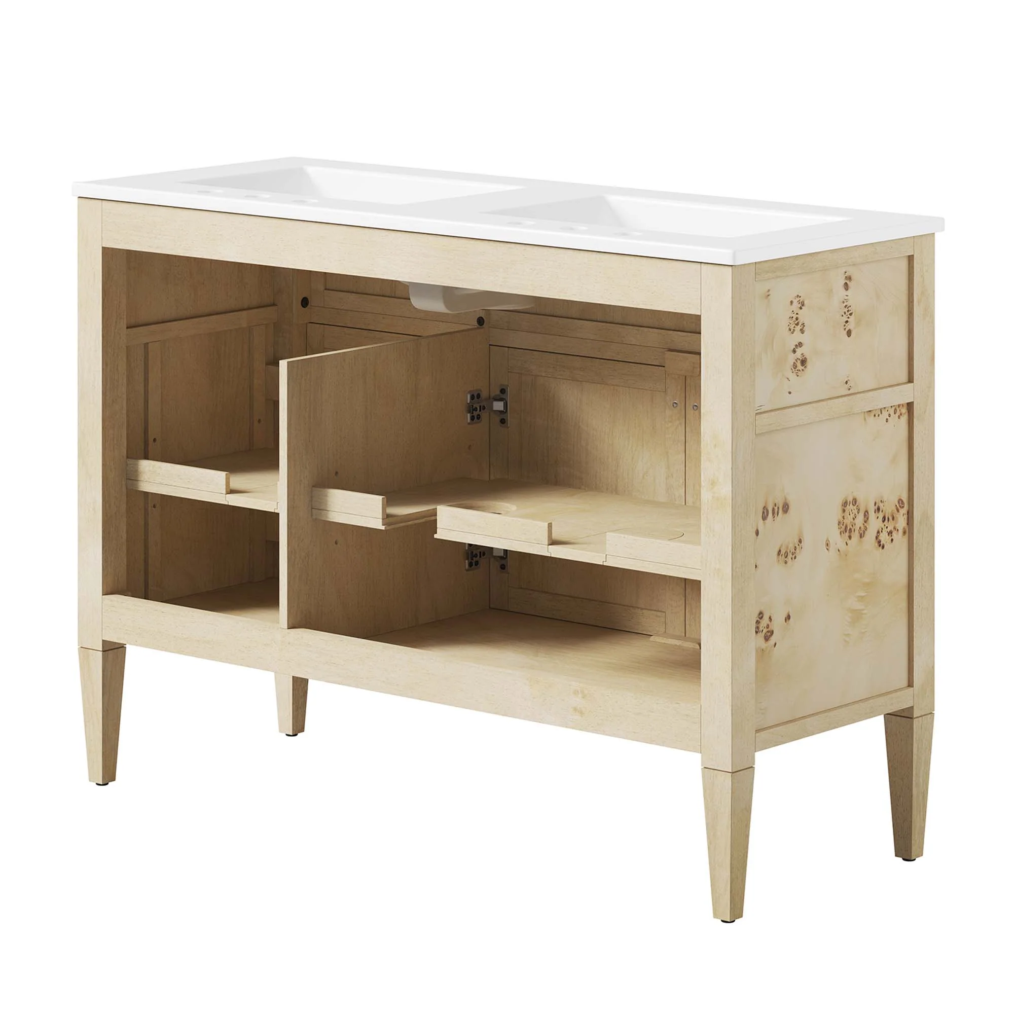 Elysian 48" Double Sink Bathroom Vanity by Modway - Image 6