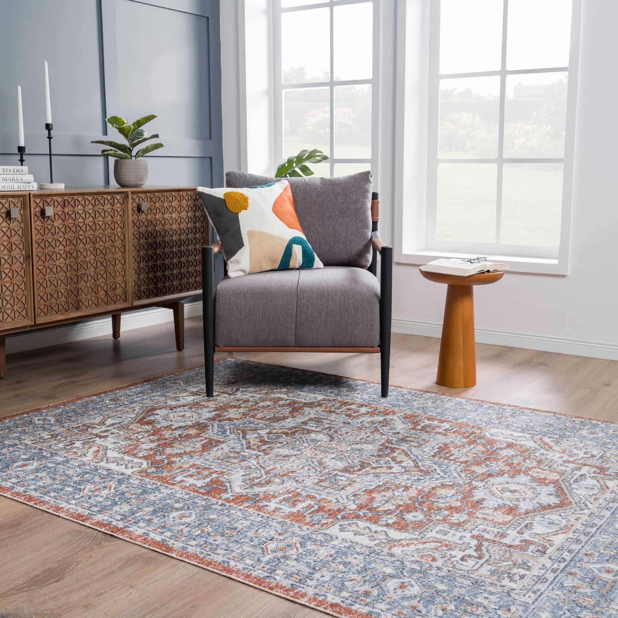 Ember Washable Area Rug - Clearance - Image 15