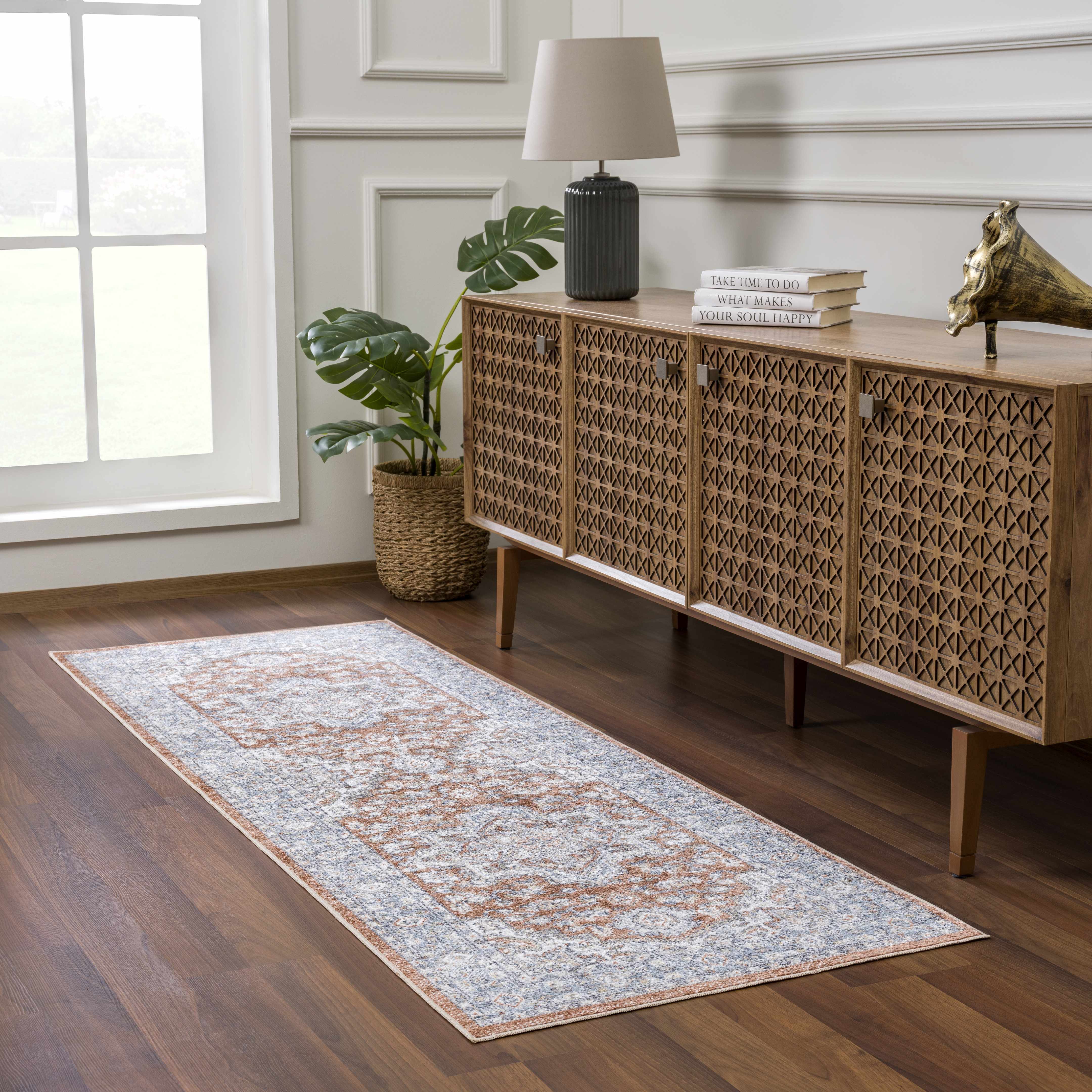 Ember Washable Area Rug - Clearance - Image 3