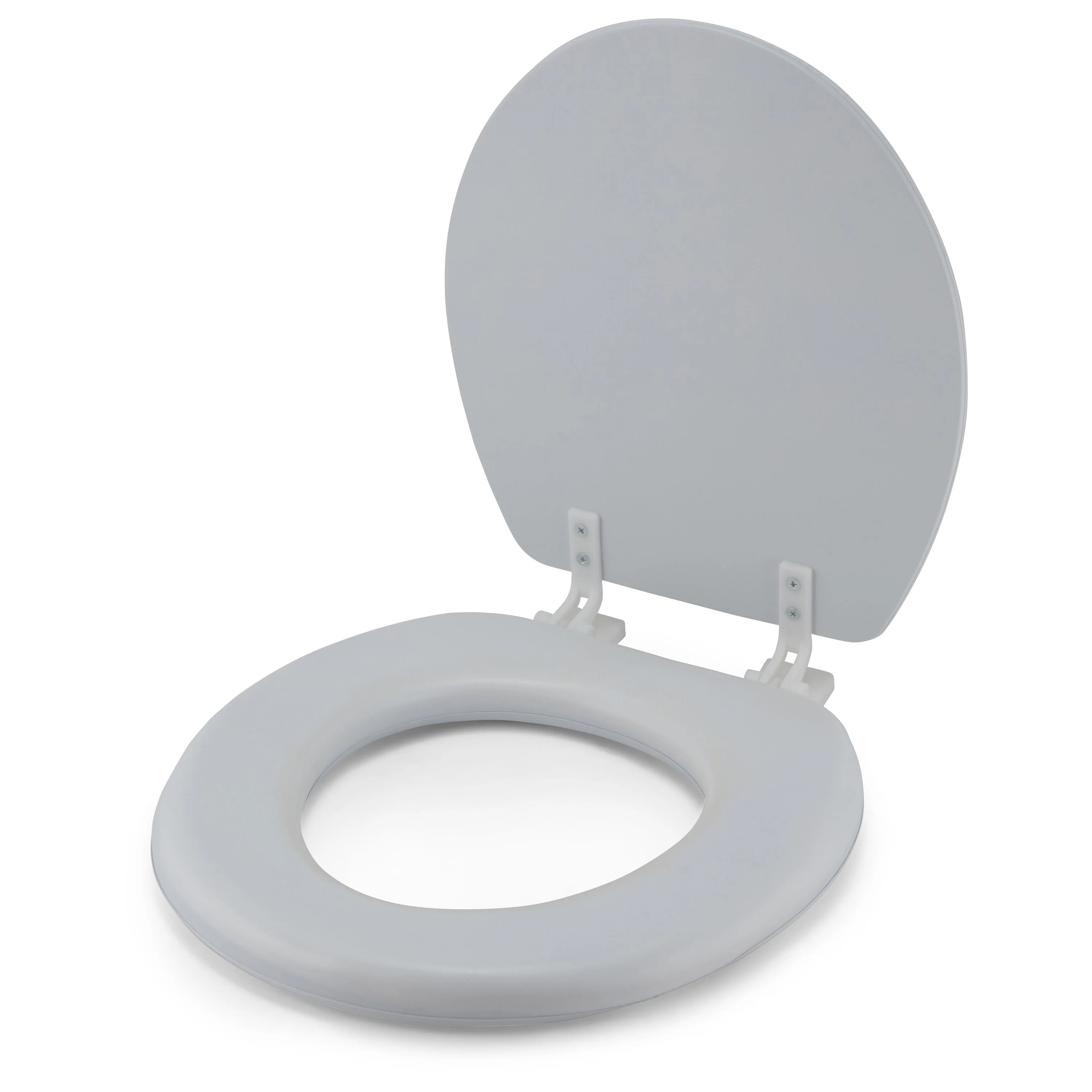 Embroidered Padded Soft Round Toilet Seat With Easy Clean & Change Hinge - Image 24