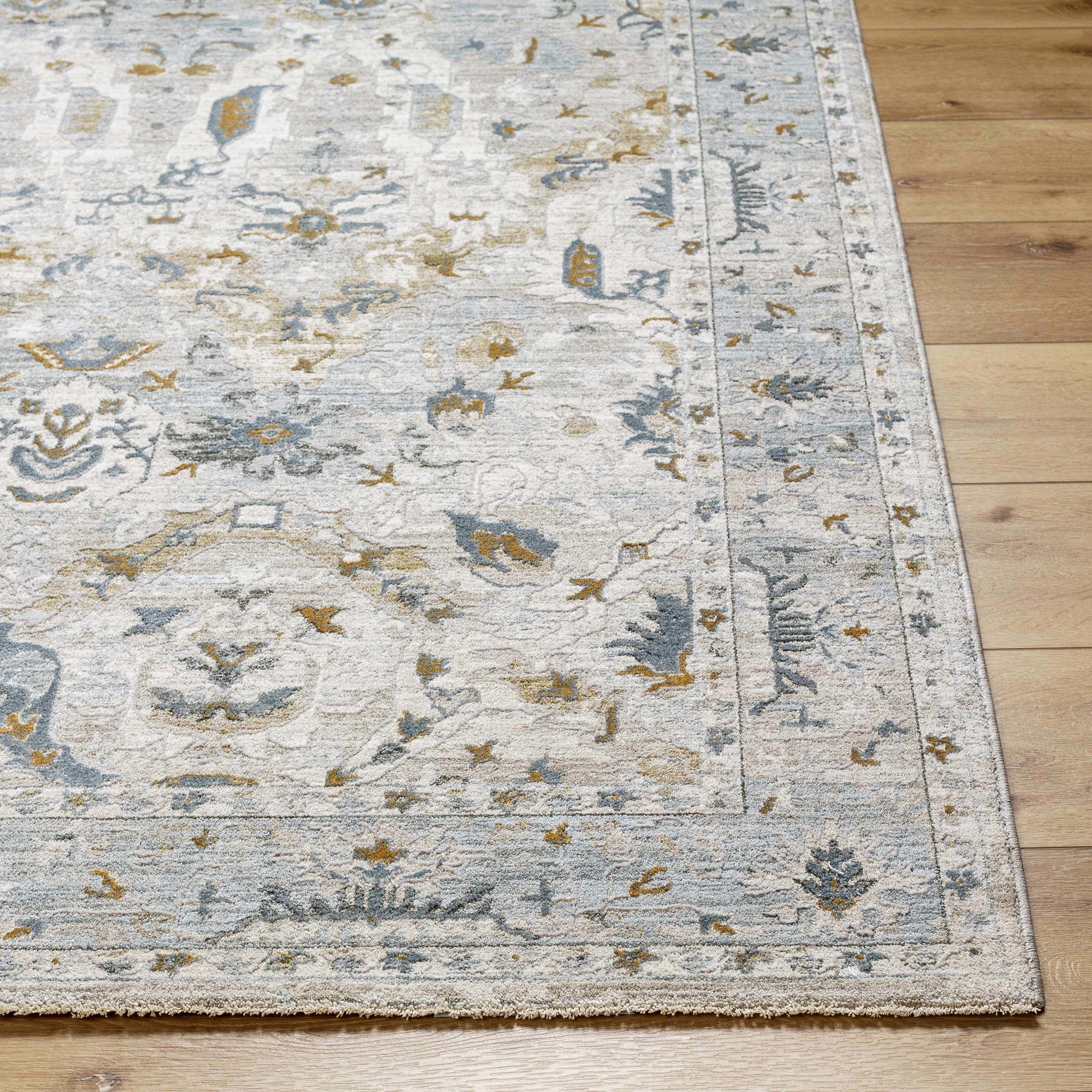 Emile Textured Rug with Fringes - Image 13