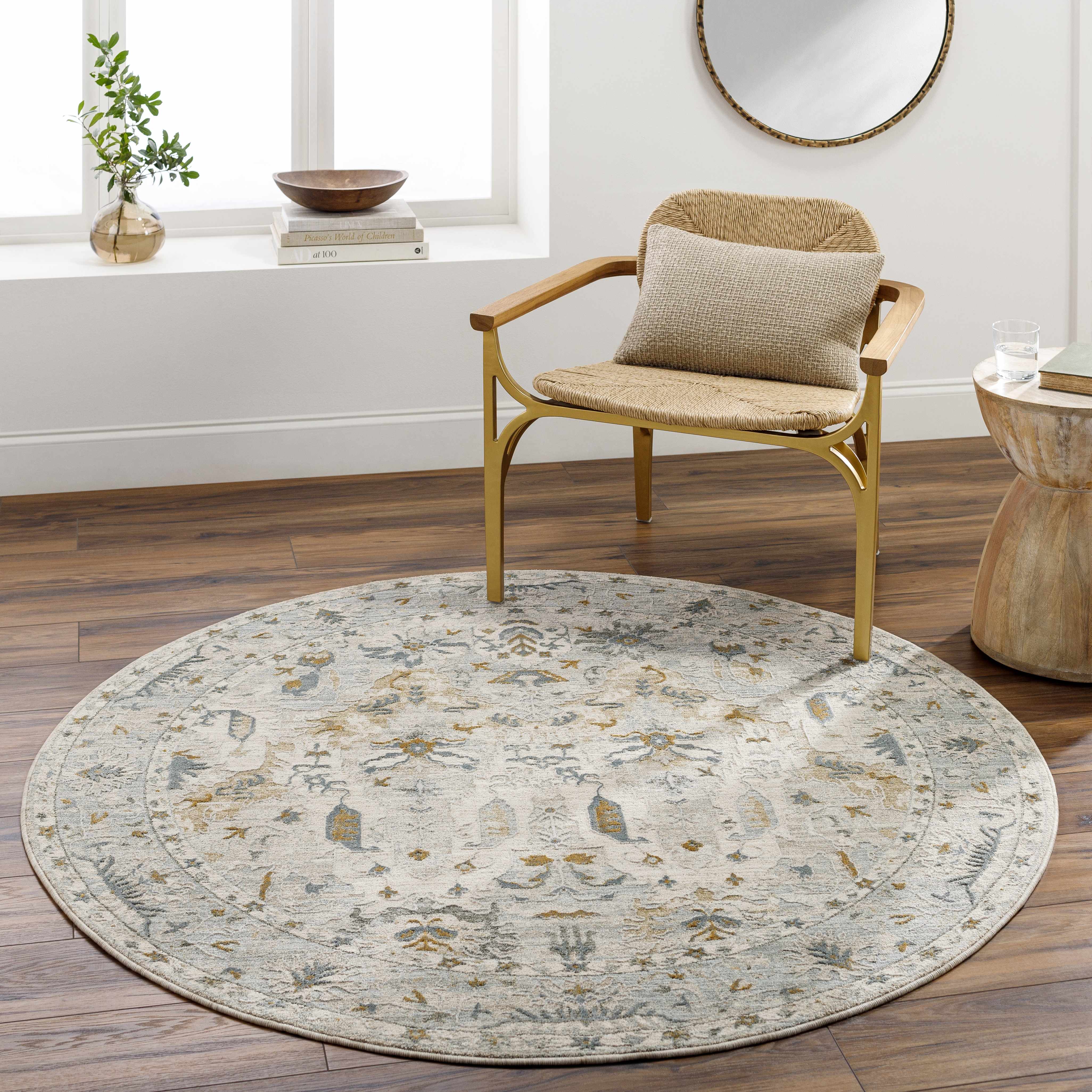 Emile Textured Rug with Fringes - Image 15