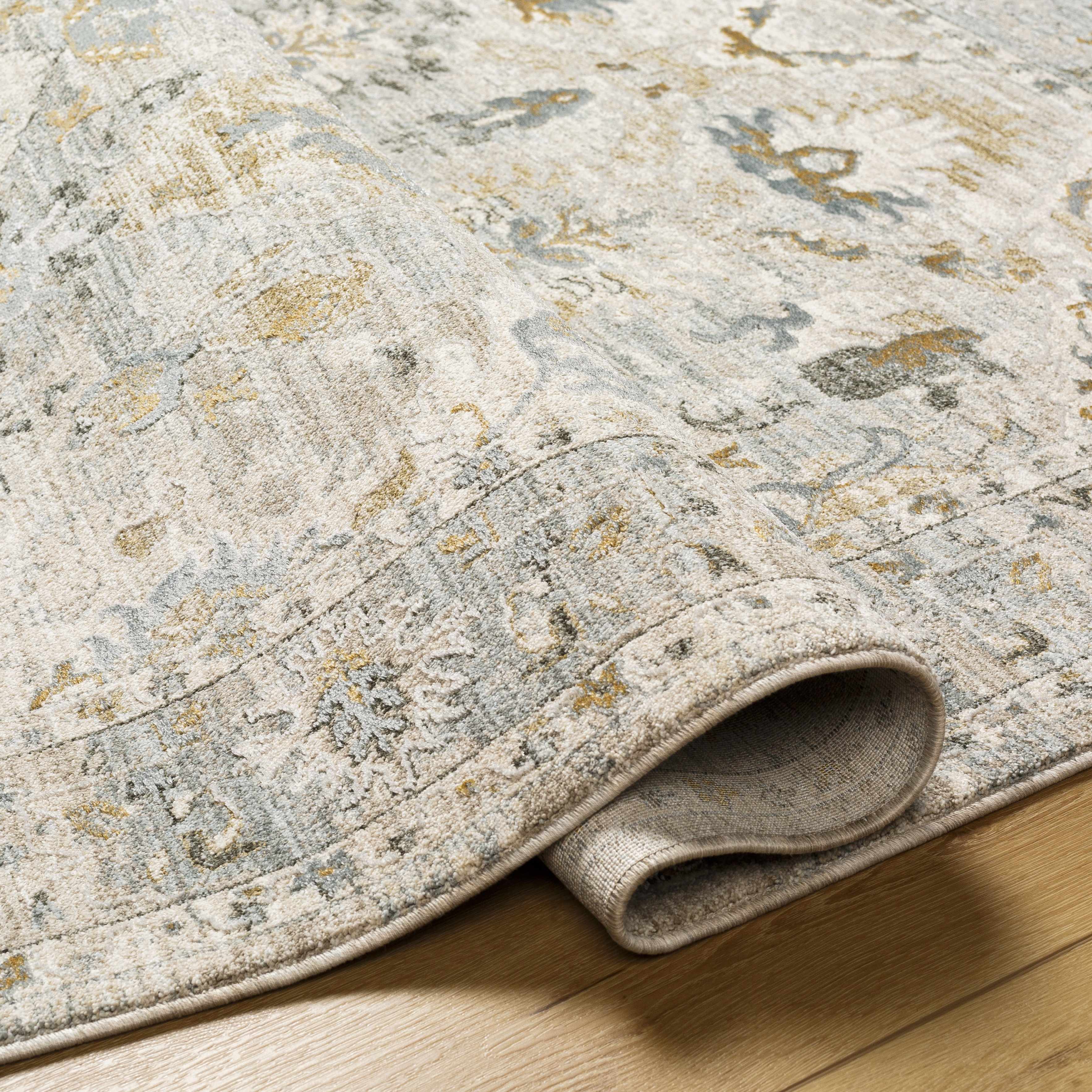 Emile Textured Rug with Fringes - Image 18