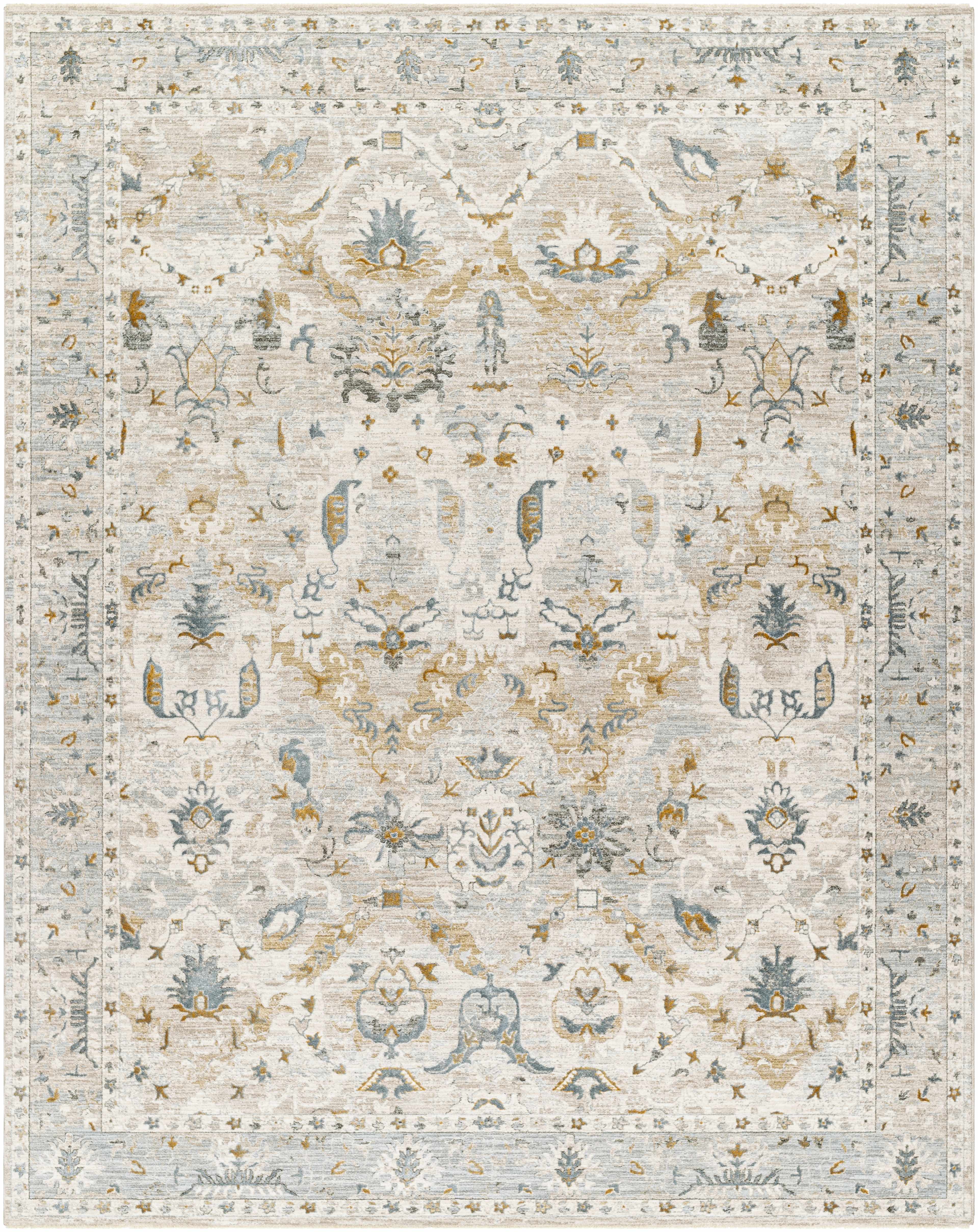 Emile Textured Rug with Fringes - Image 8
