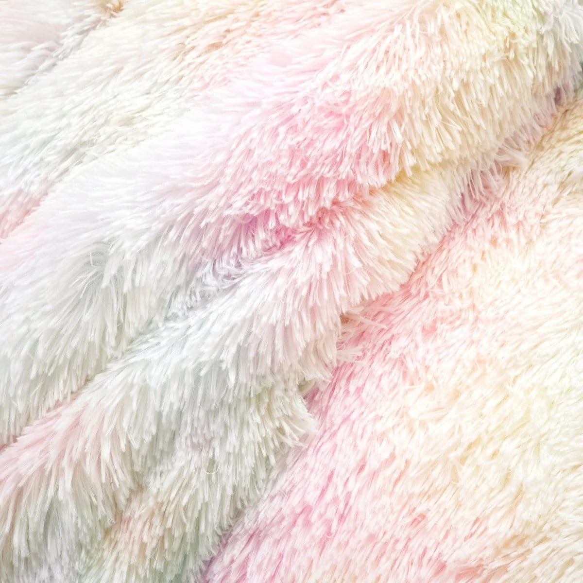 Emma Cozy Ultra Soft Rainbow Faux Fur Comforter Set - Image 7