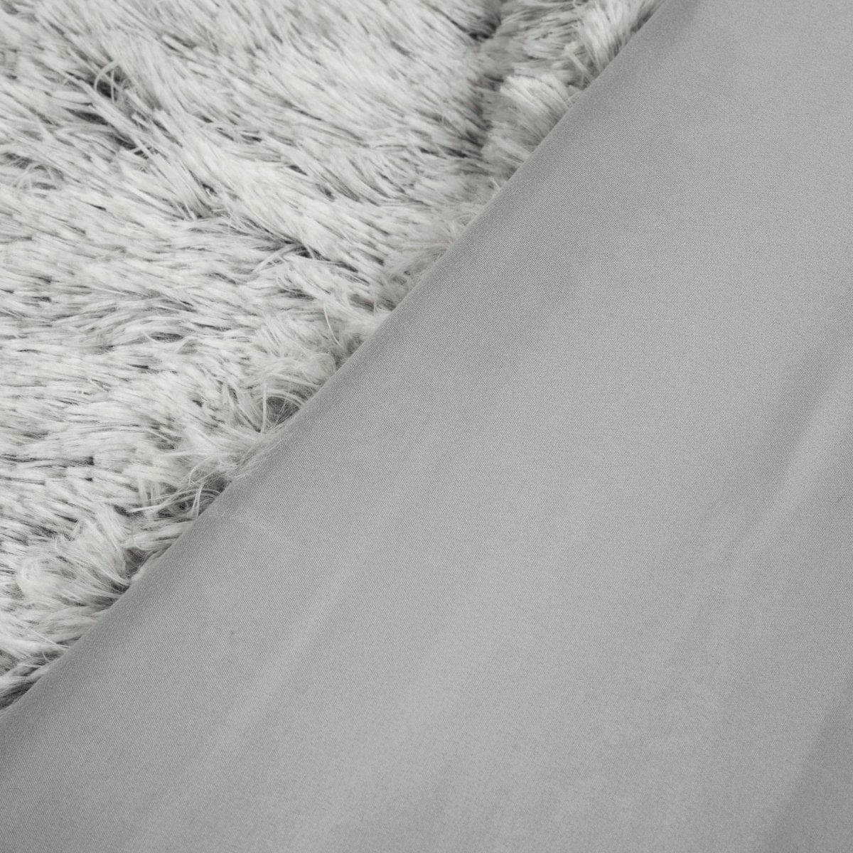 Emma Cozy Ultra Soft Two Tone Faux Fur Comforter Set - Image 5