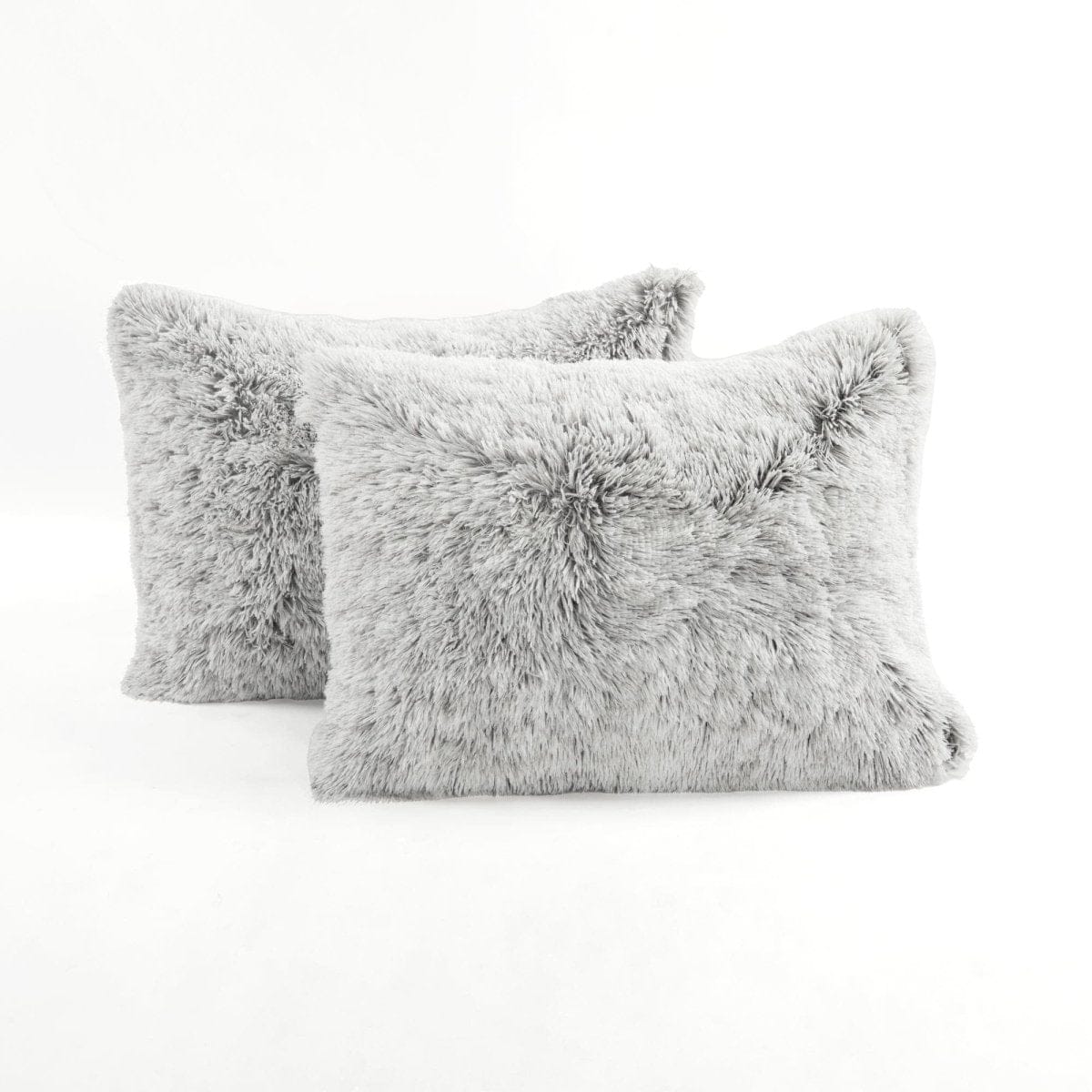 Emma Cozy Ultra Soft Two Tone Faux Fur Comforter Set - Image 7