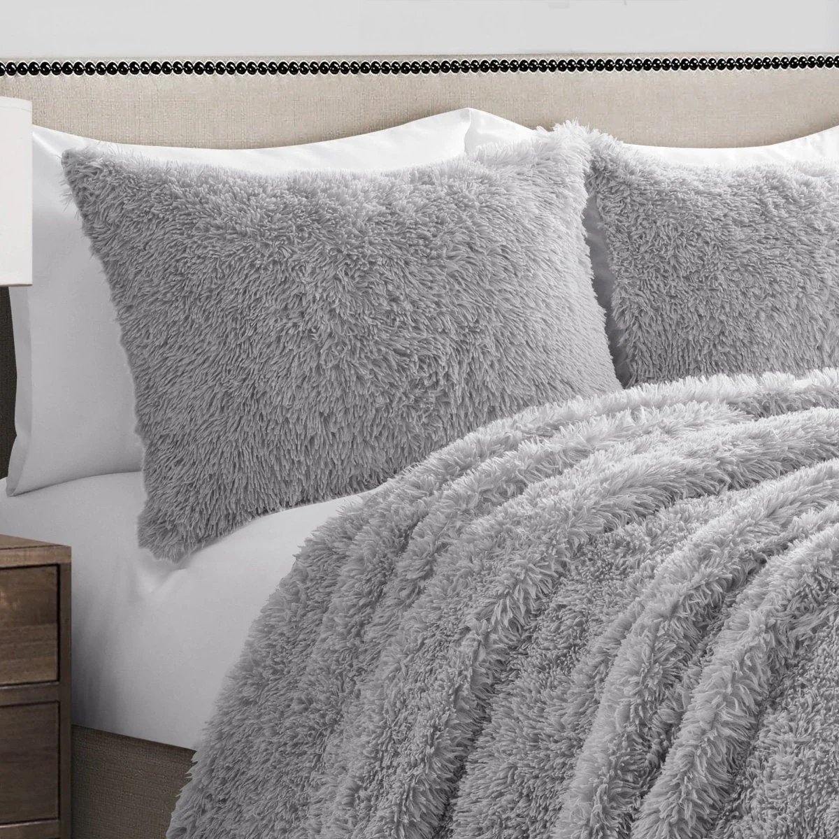 Emma Faux Fur Comforter Set - Image 14