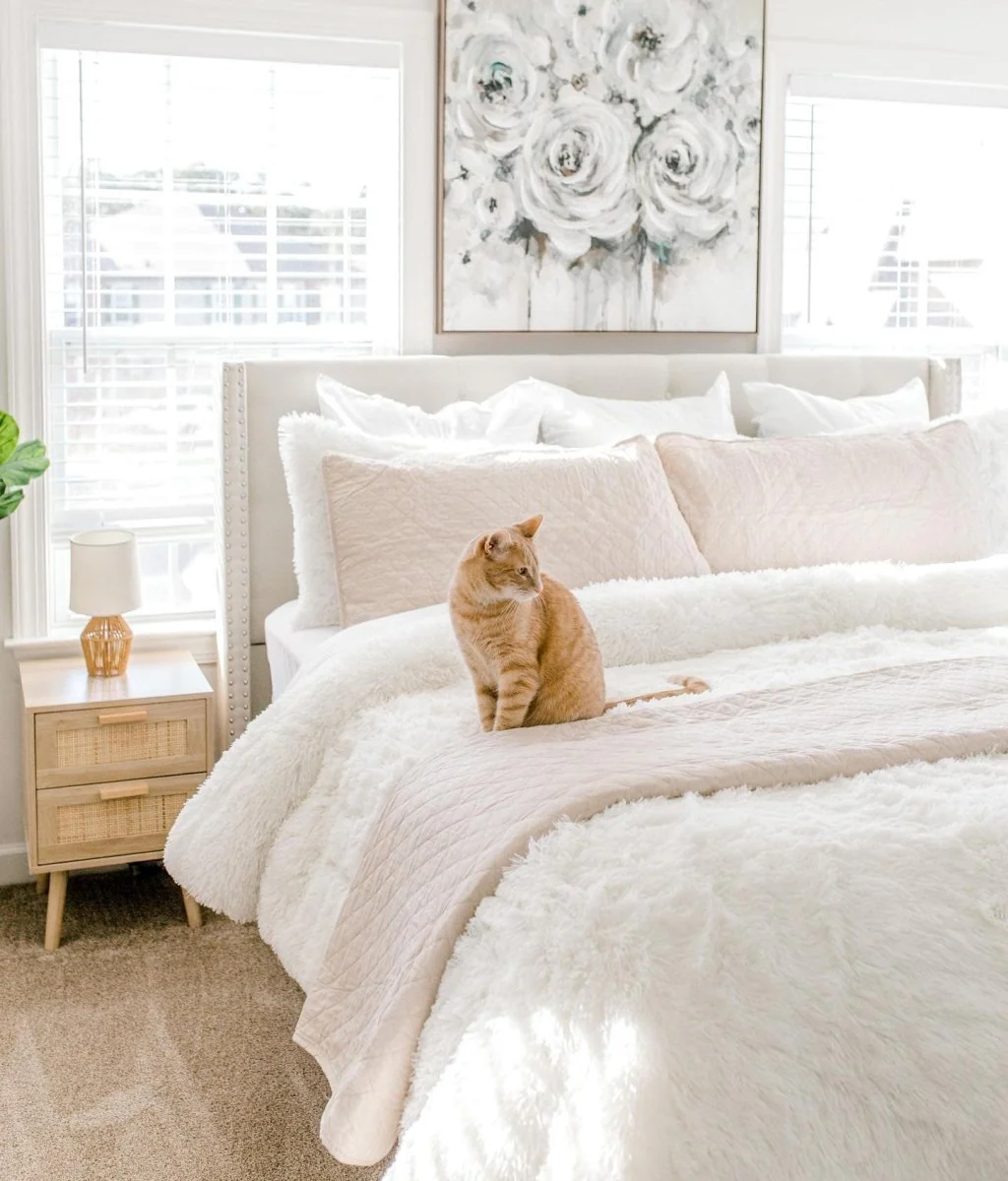 Emma Faux Fur Comforter Set - Image 22
