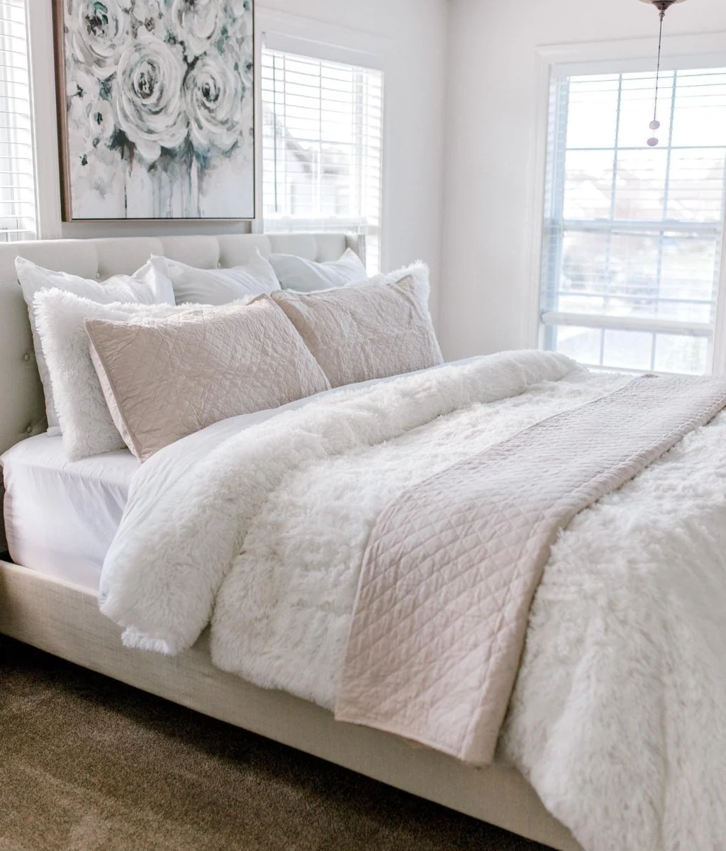 Emma Faux Fur Comforter Set - Image 30