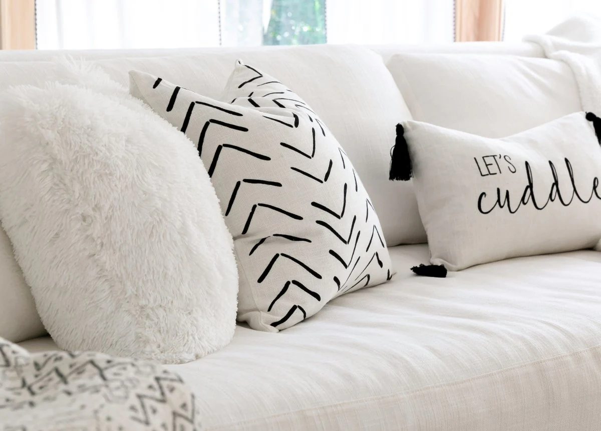 Emma Faux Fur Decorative Pillow Cover - Image 3