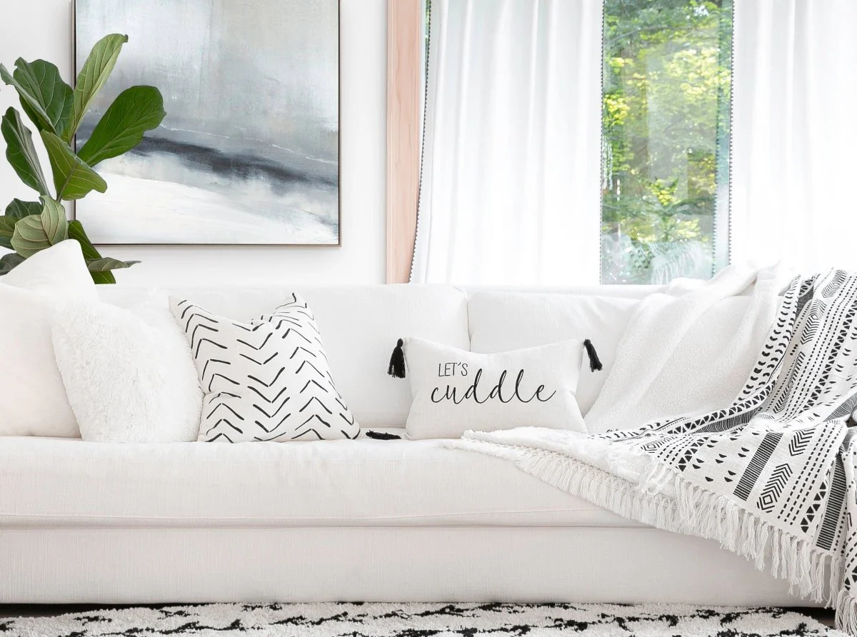Emma Faux Fur Decorative Pillow Cover - Image 4