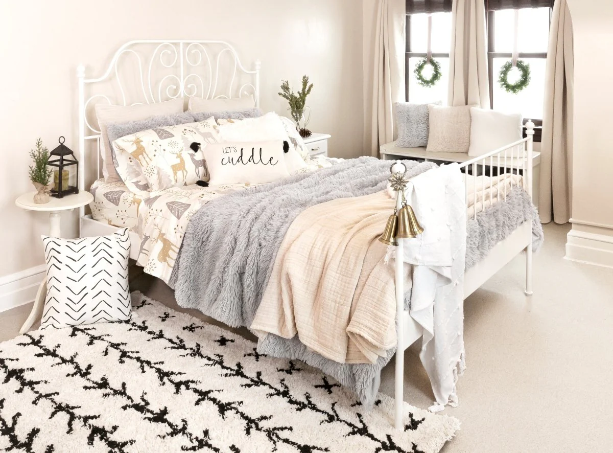 Emma Faux Fur Decorative Pillow Cover - Image 6