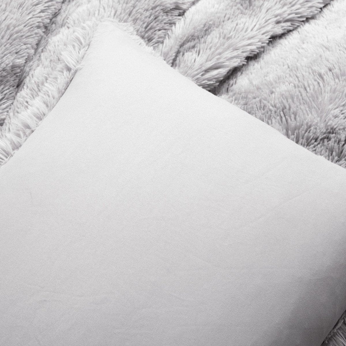 Emma Faux Fur Duvet Cover 3 Piece Set - Image 12