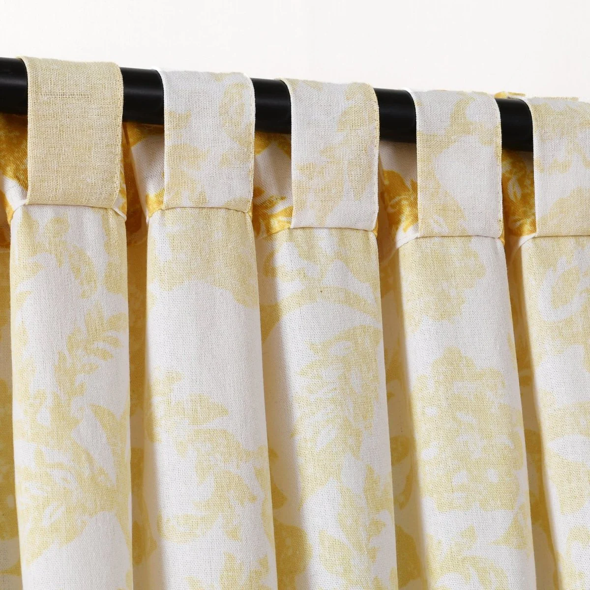 Emma Textured Jacobean Window Curtain Panel - Image 6