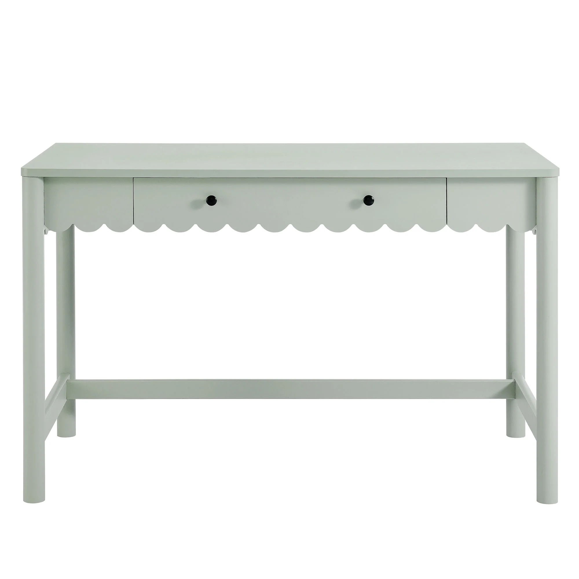 Emmeline 1-Drawer Scallop Writing Desk by Modway - Image 6