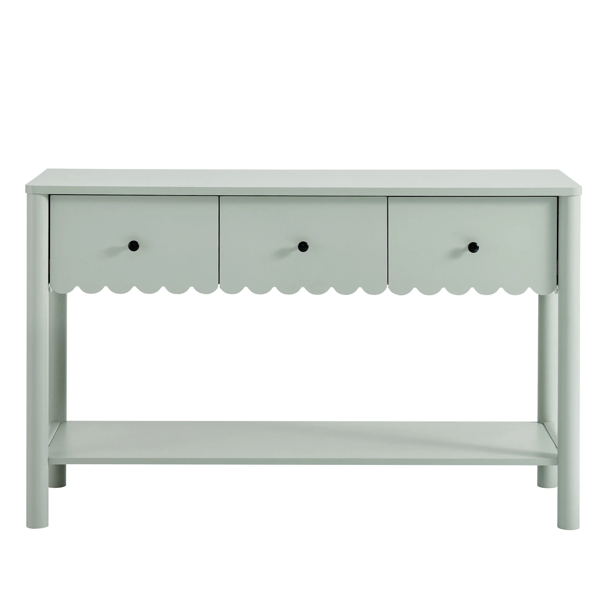 Emmeline 3-Drawer Scalloped Console Table by Modway - Image 13