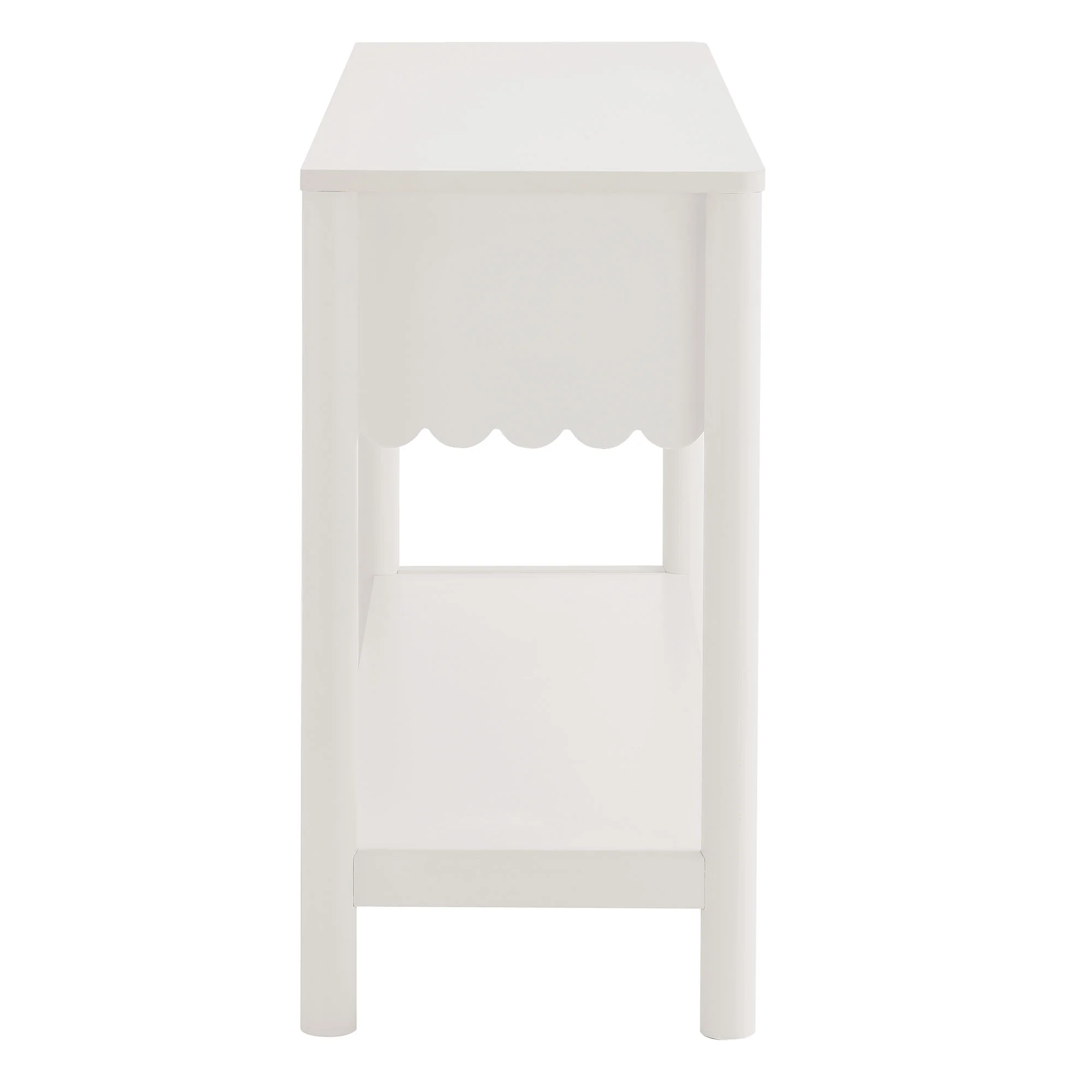 Emmeline 3-Drawer Scalloped Console Table by Modway - Image 4