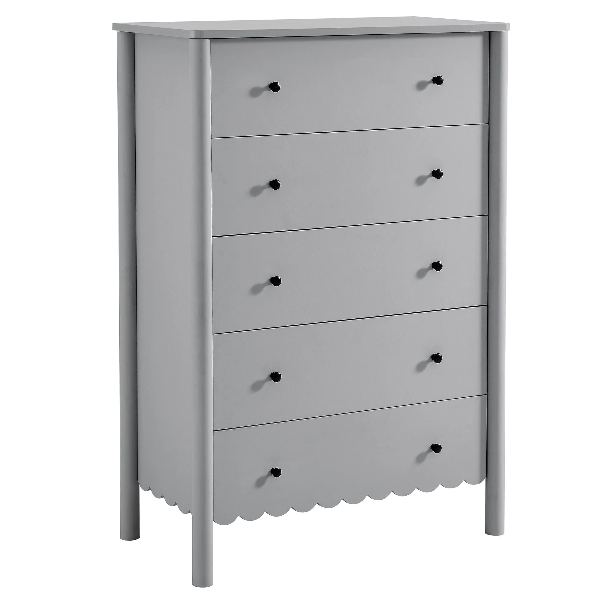 Emmeline Scalloped 5-Drawer Chest by Modway - Image 20