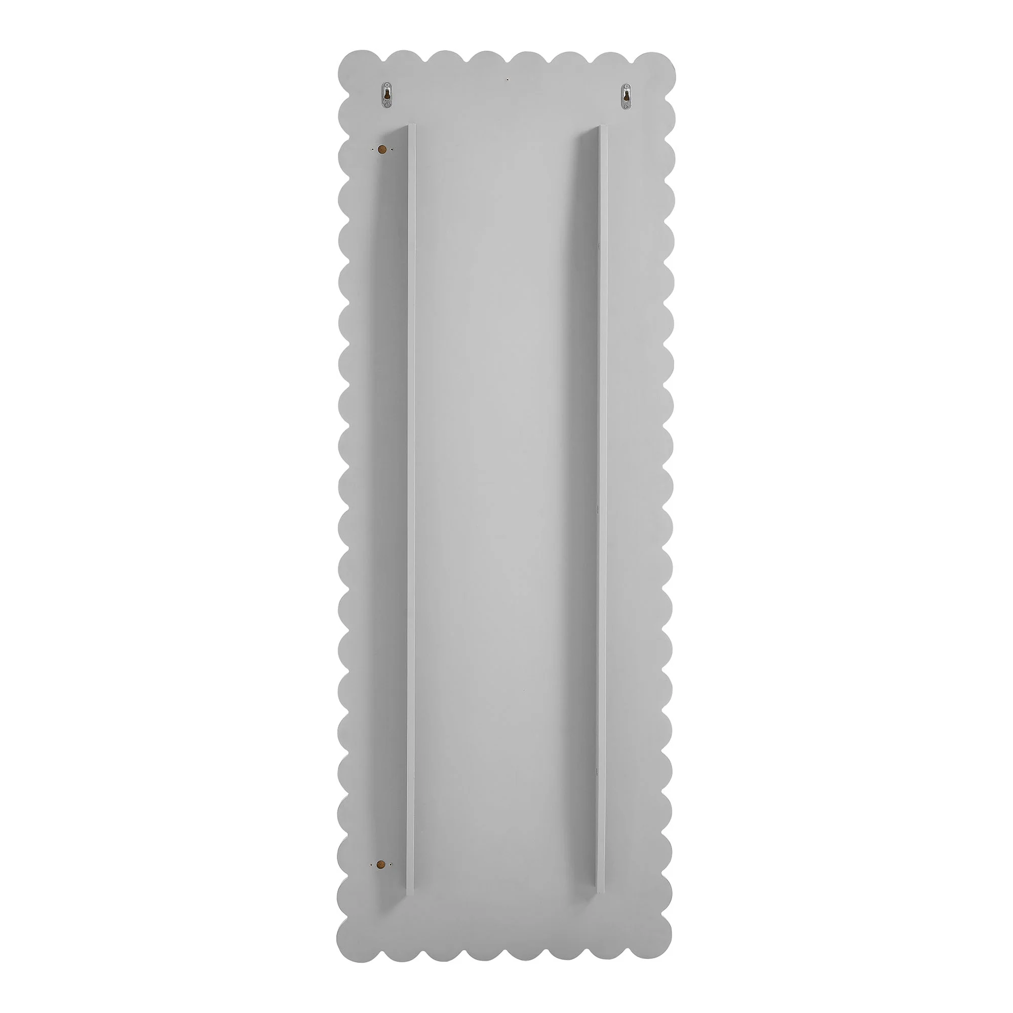 Emmeline Scalloped Rectangle Floor Mirror by Modway - Image 5