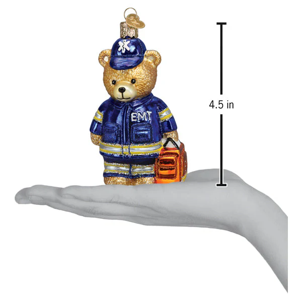 EMT Teddy Bear Ornament - Image 6