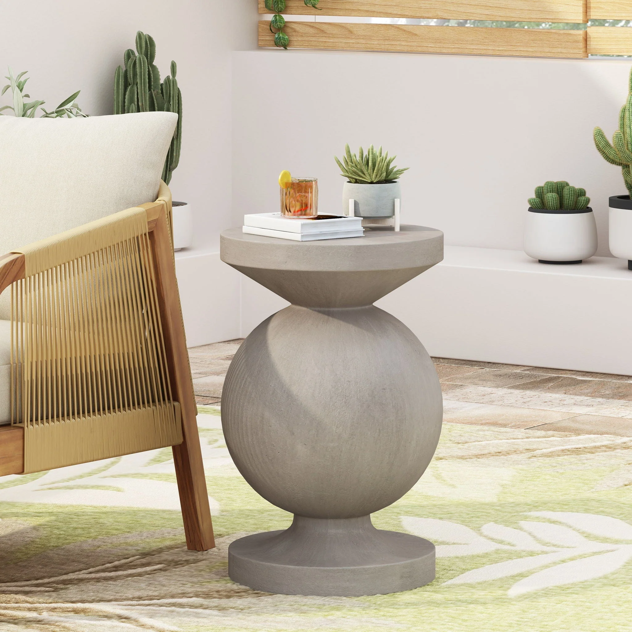 End Table, Outdoor - Natural - Image 2