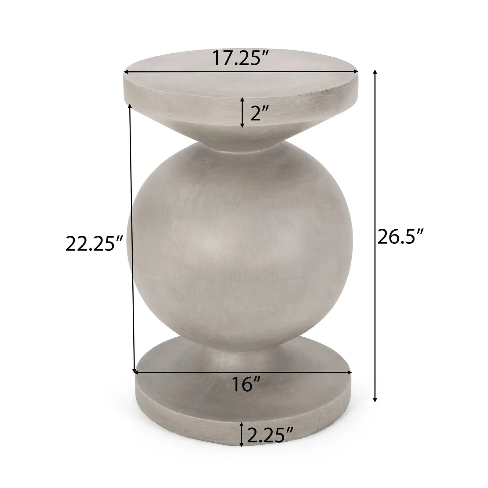 End Table, Outdoor - Natural - Image 3