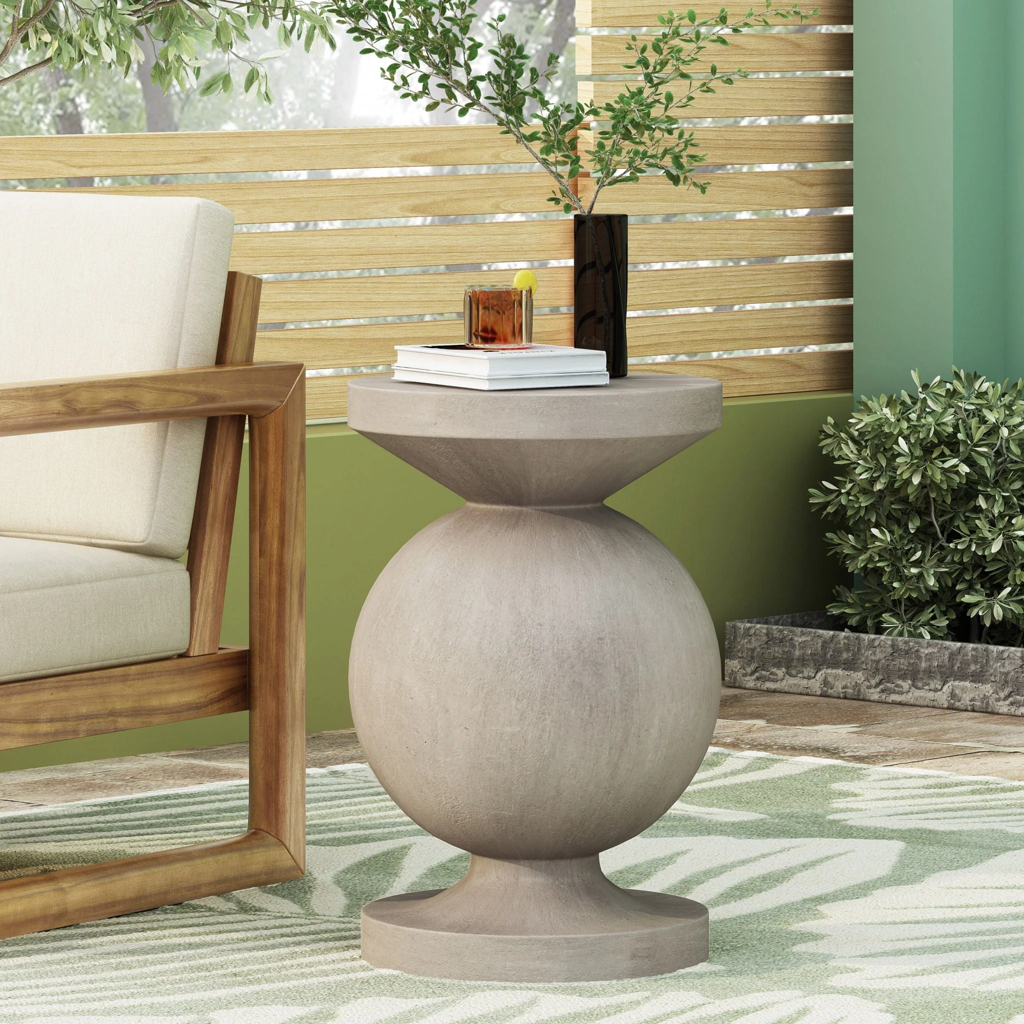 End Table, Outdoor - Natural - Image 4