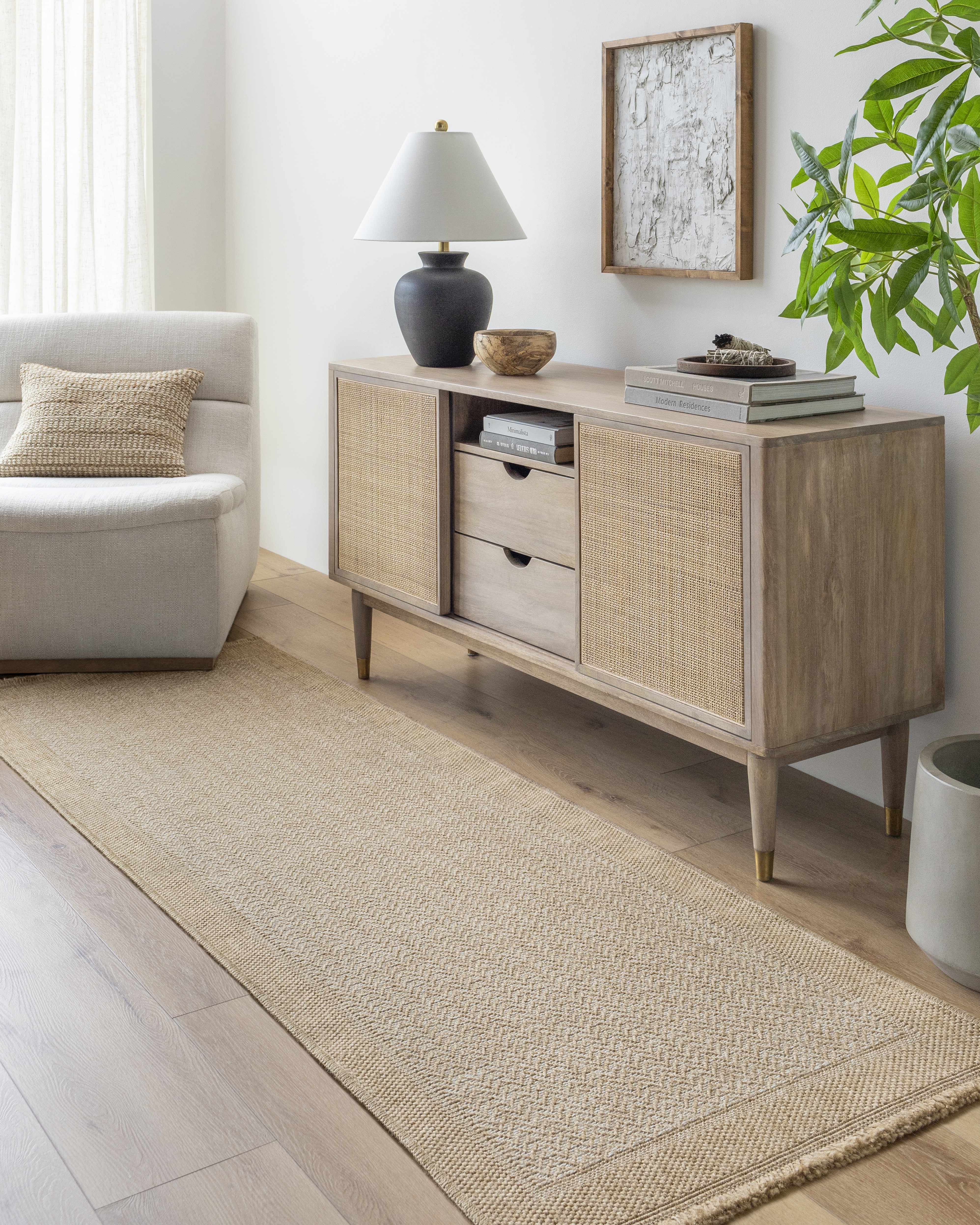 Endre Bone Indoor & Outdoor Area Rug - Image 10