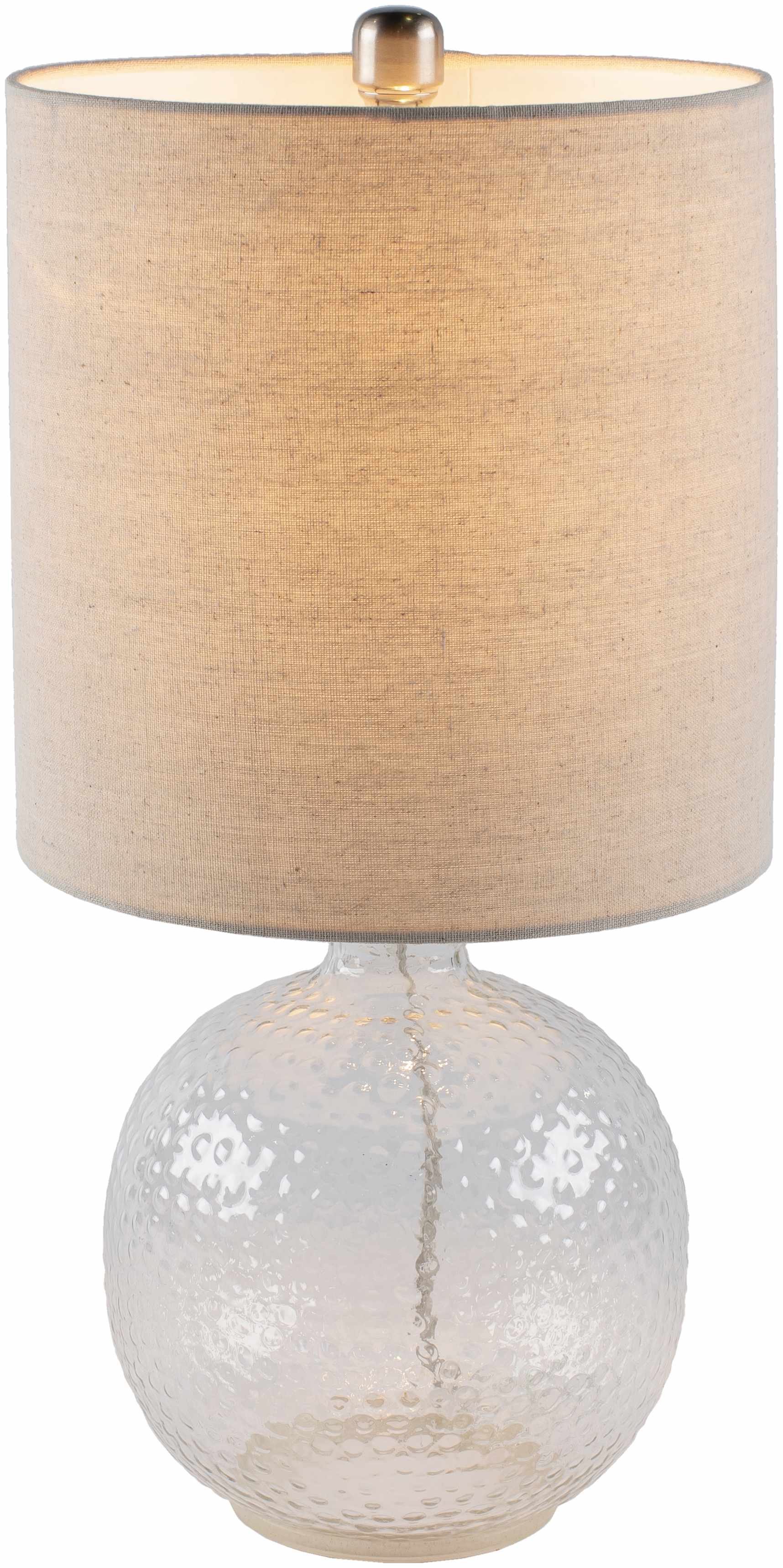 Enetai Glass White Table Lamp - Image 10