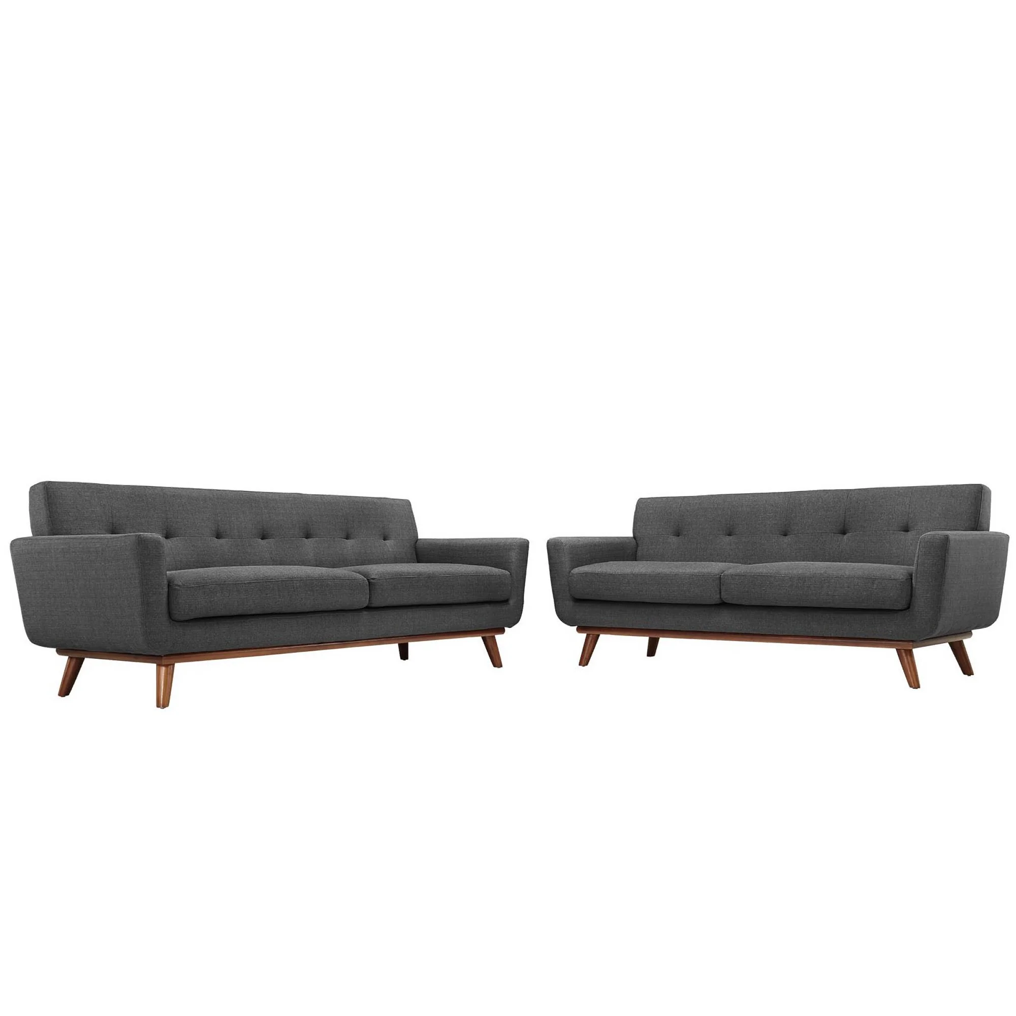 Engage Loveseat and Sofa Set of 2 by Modway - Image 21