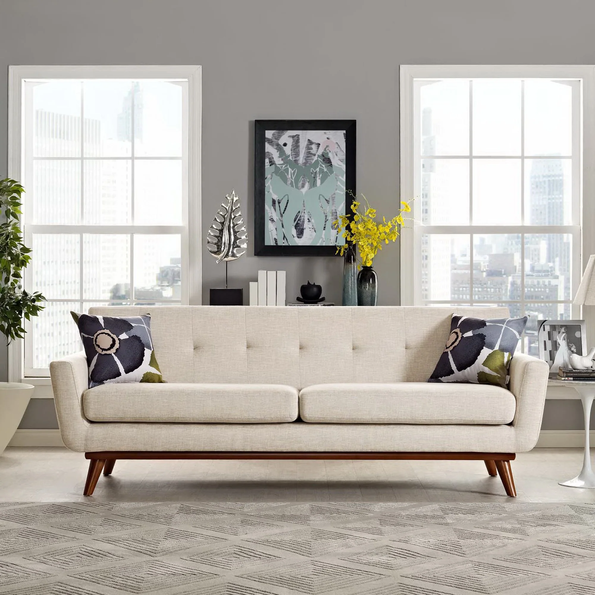 Engage Upholstered Fabric Sofa by Modway - Image 4