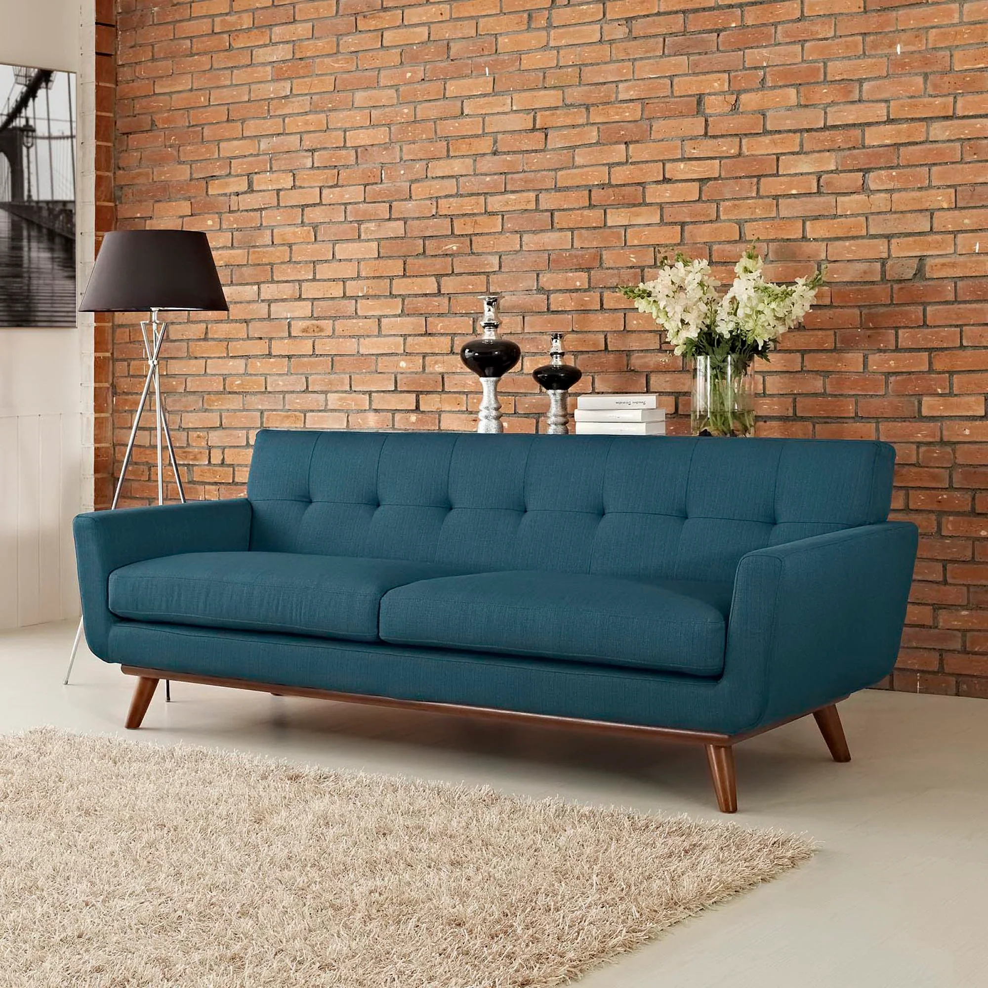 Engage Upholstered Fabric Sofa by Modway - Image 6