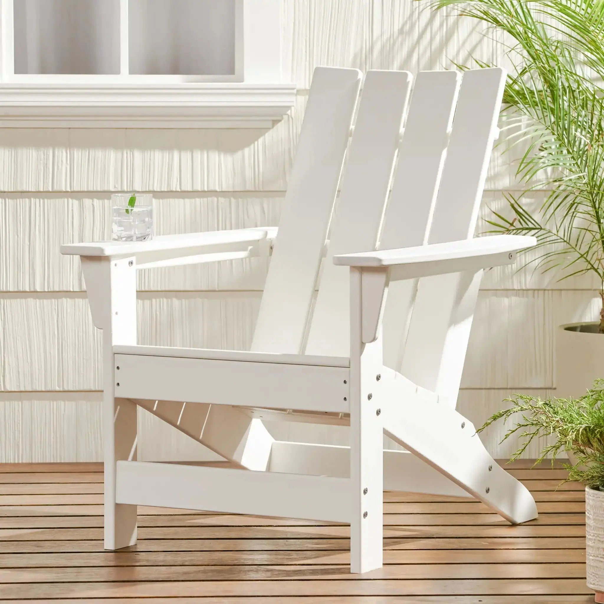 Enigmara - Outdoor High Density Resin Adirondack Chair - Image 3