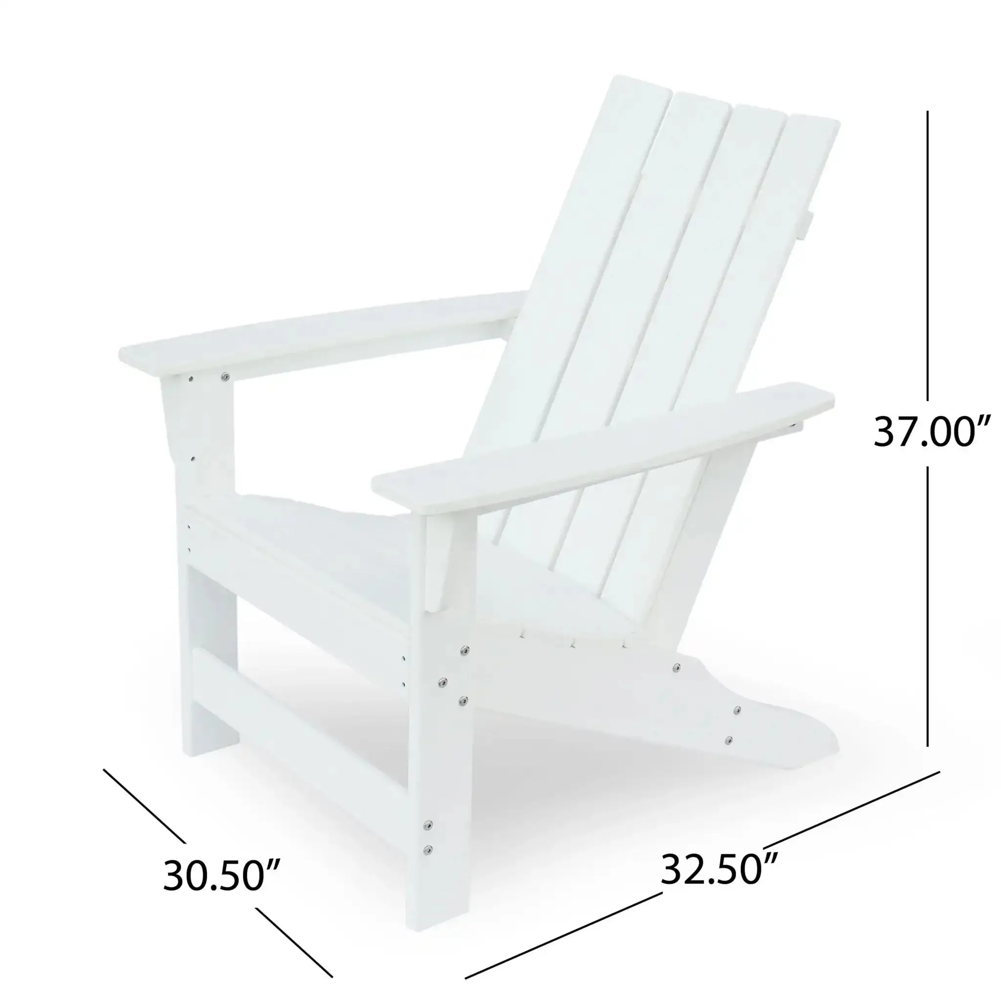 Enigmara - Outdoor High Density Resin Adirondack Chair - Image 4