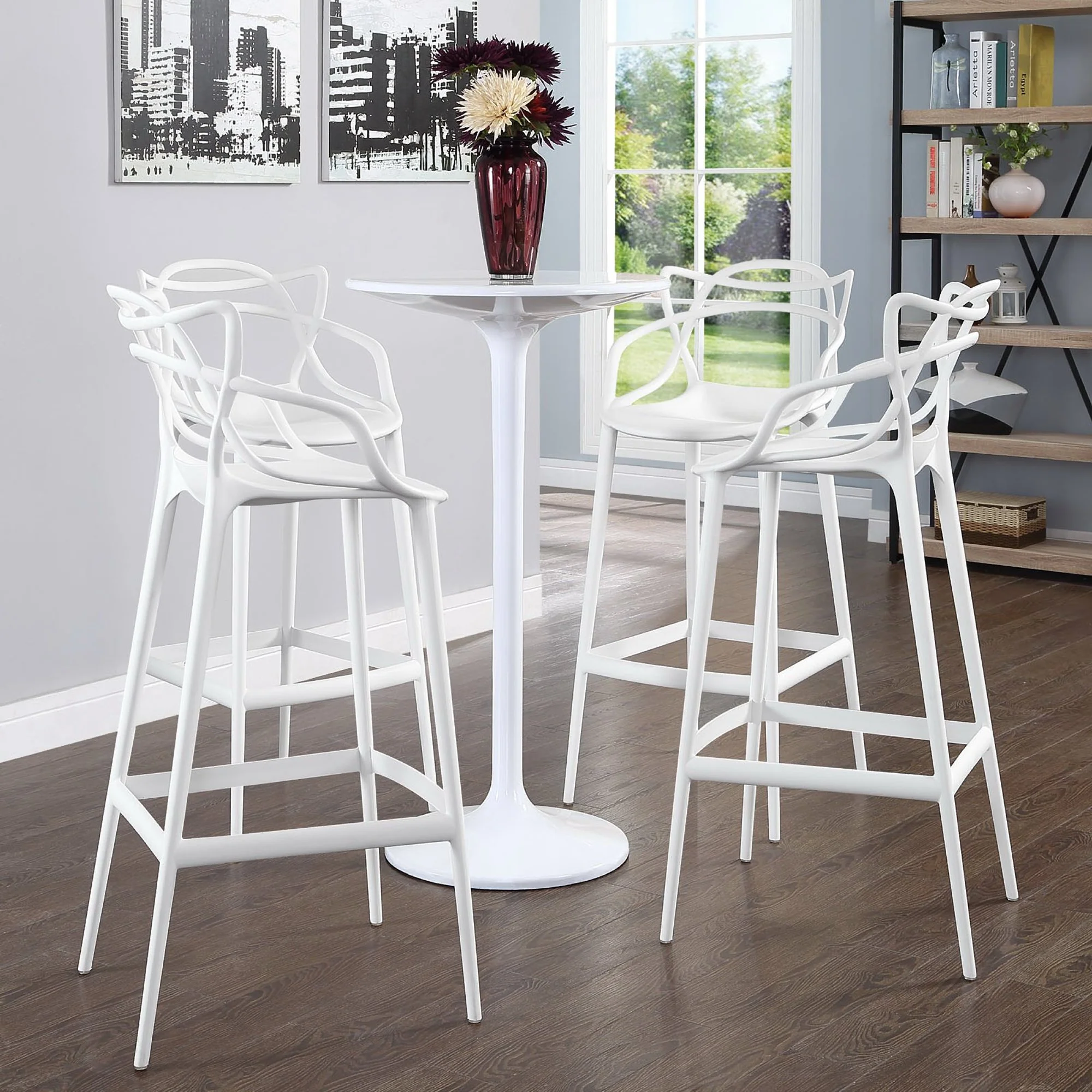 Entangled Bar Stool Set of 4 by Modway - Image 4