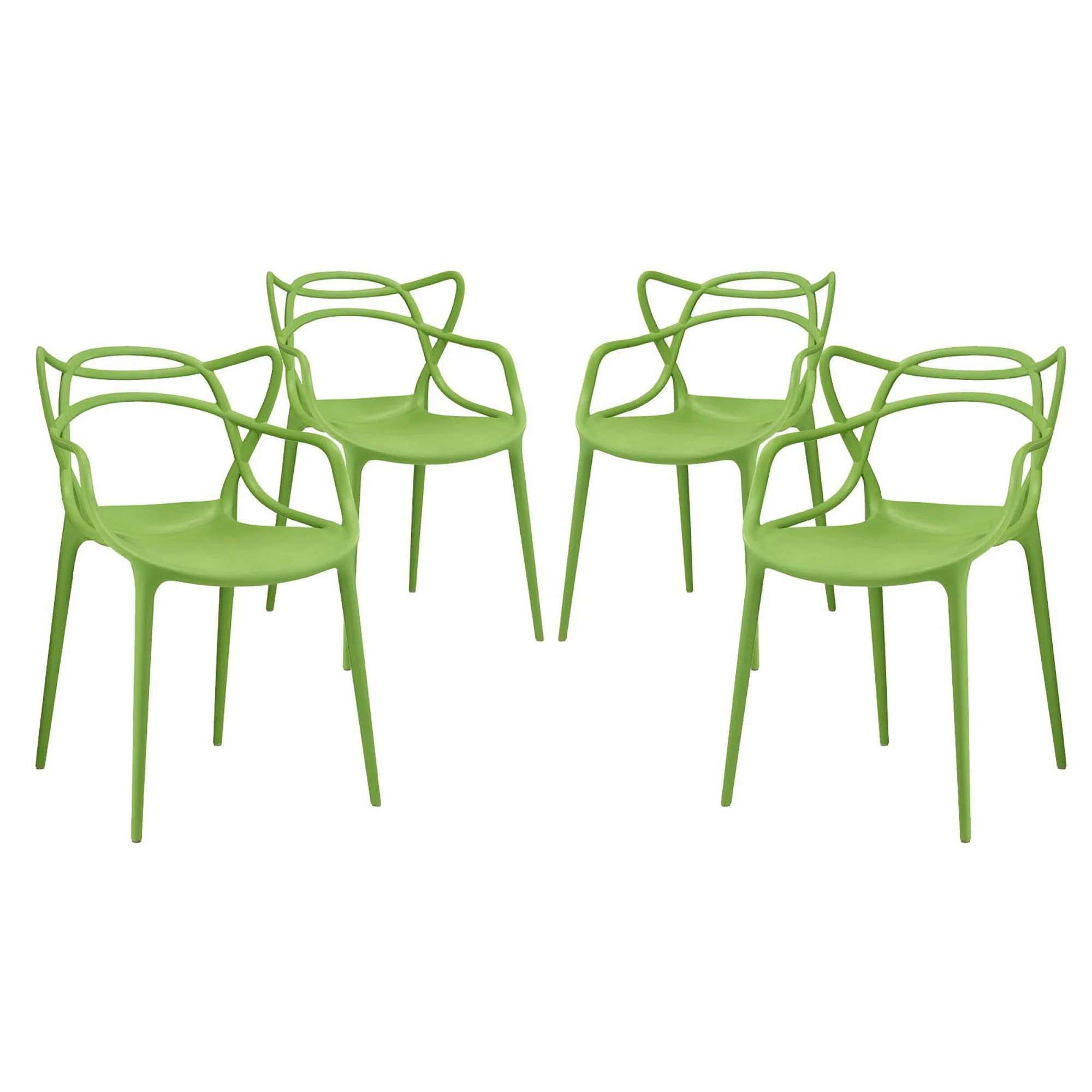 Entangled Dining Set Set of 4 by Modway - Image 12