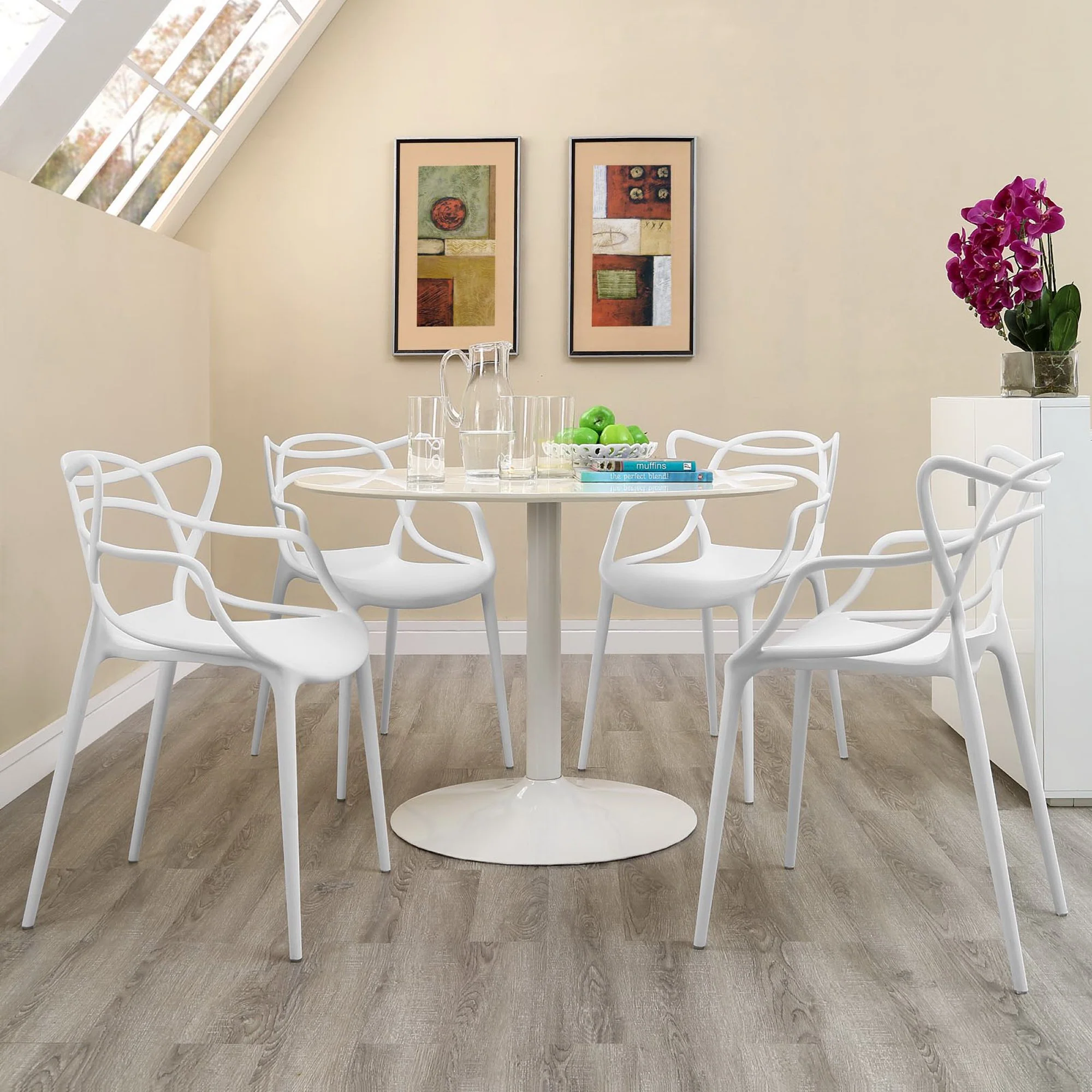 Entangled Dining Set Set of 4 by Modway - Image 5