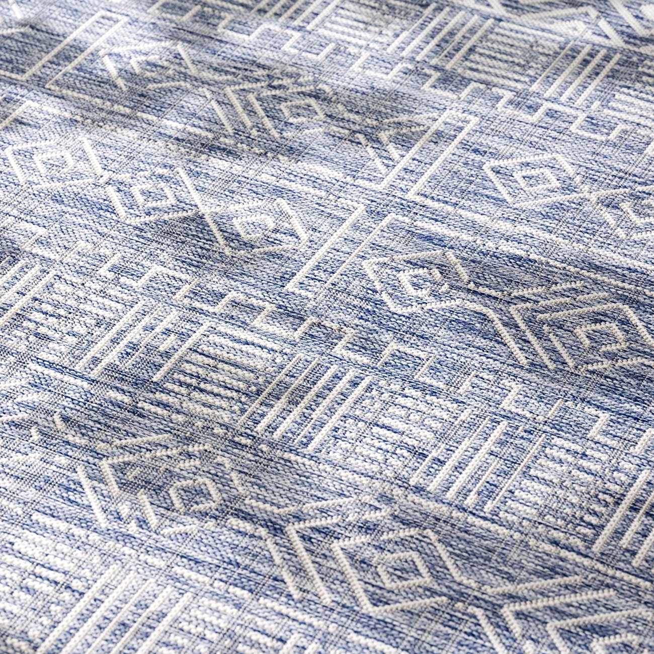 Epson Blue Indoor & Outdoor Rug - Clearance - Image 15