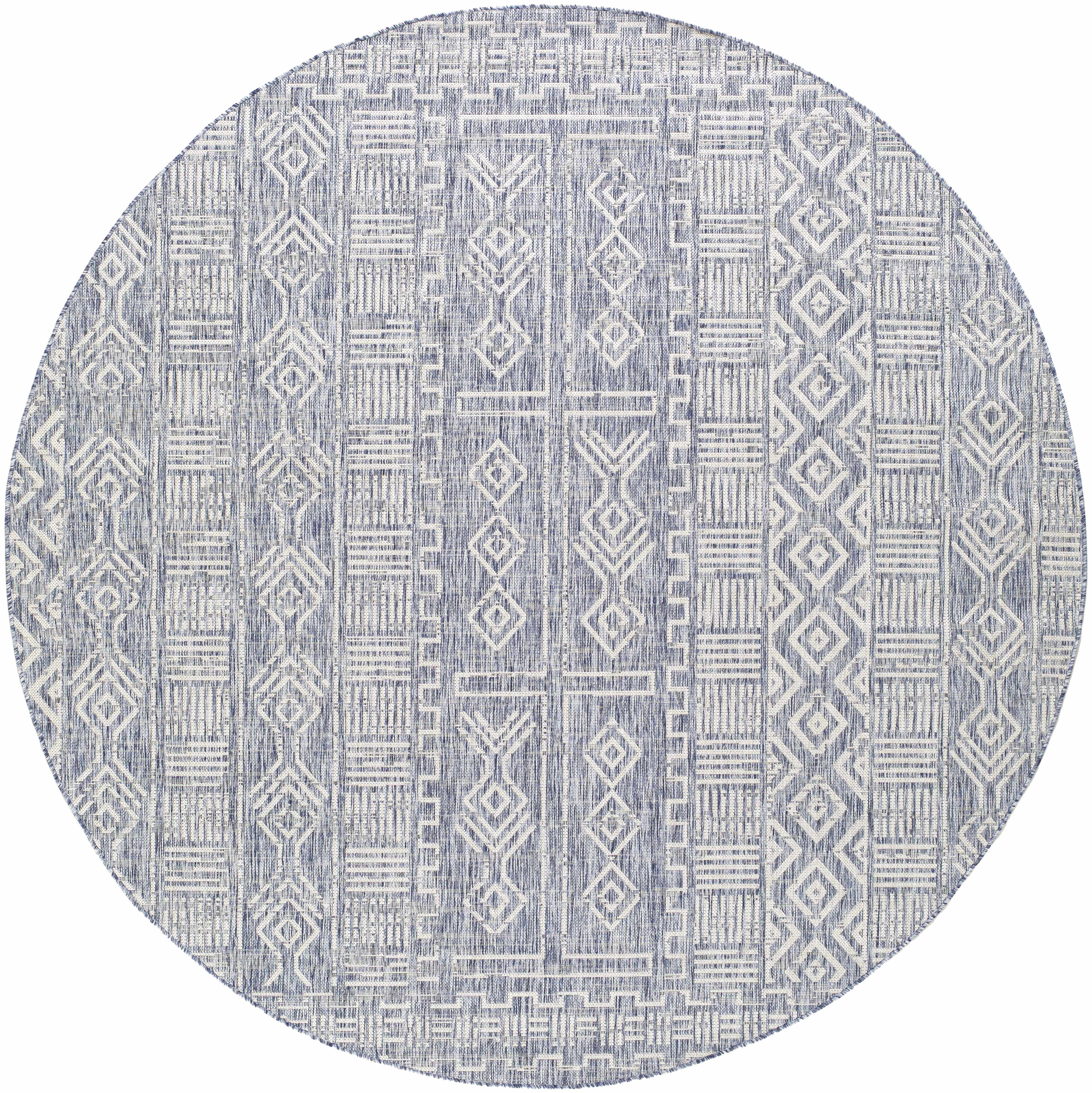 Epson Blue Indoor & Outdoor Rug - Clearance - Image 16