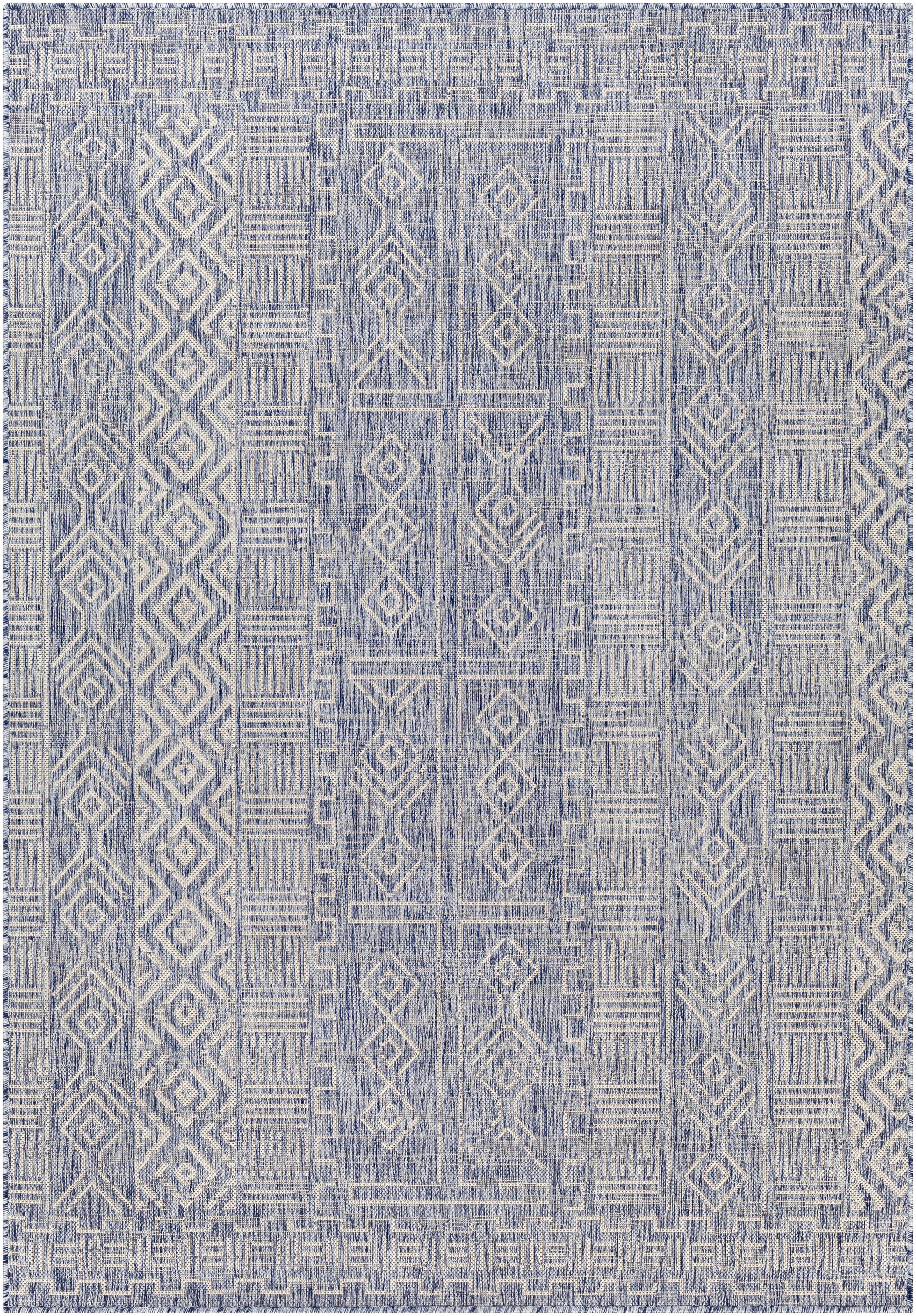 Epson Blue Indoor & Outdoor Rug - Clearance - Image 2