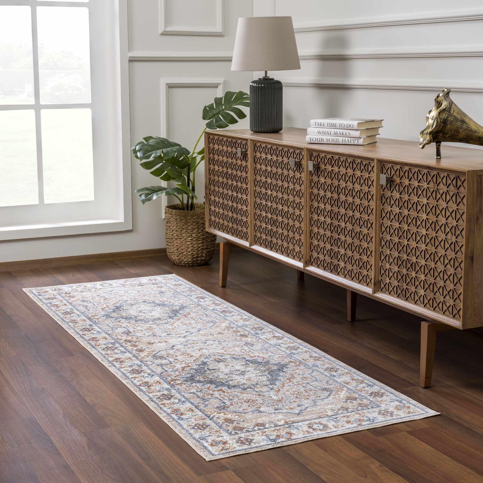 Erez Flat Pile Washable Rug - Promo - Image 16
